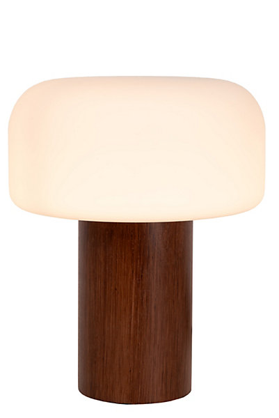 Lampe à poser en bois Ø22 x H.28 cm E27 40W Lucide