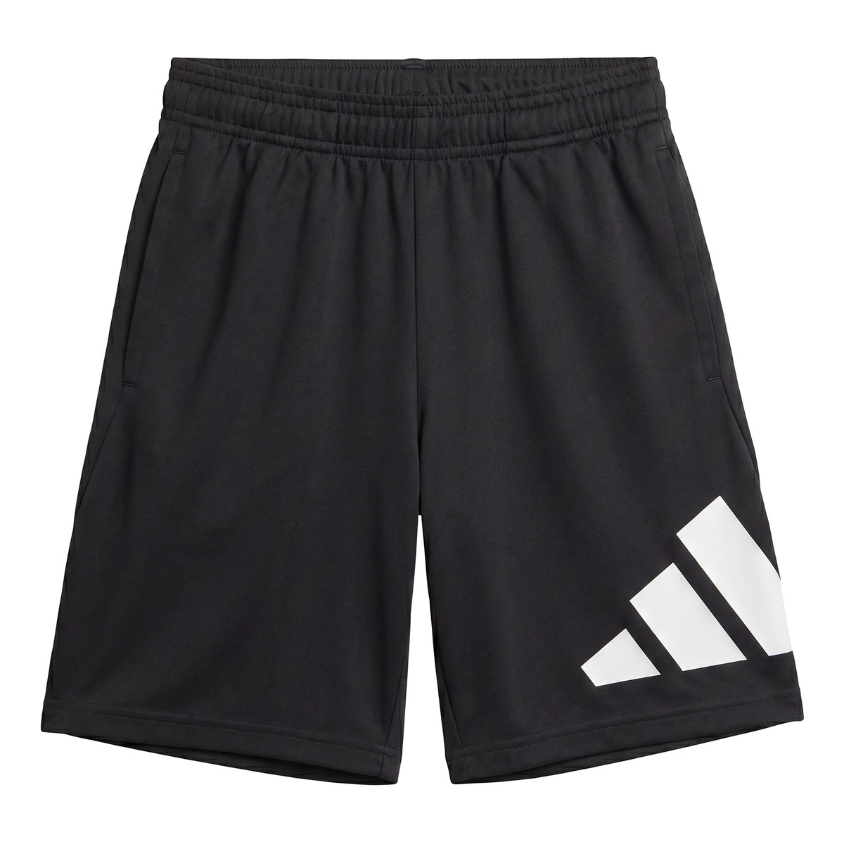 adidas - TRAIN ESSENTIALS BIG LOGO SHORTS - Black