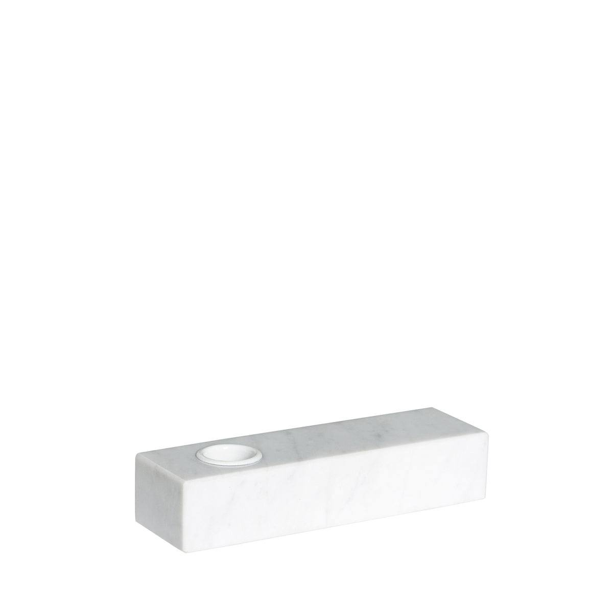 Hübsch kandelaar Brick - marmer - 15x5xh3cm