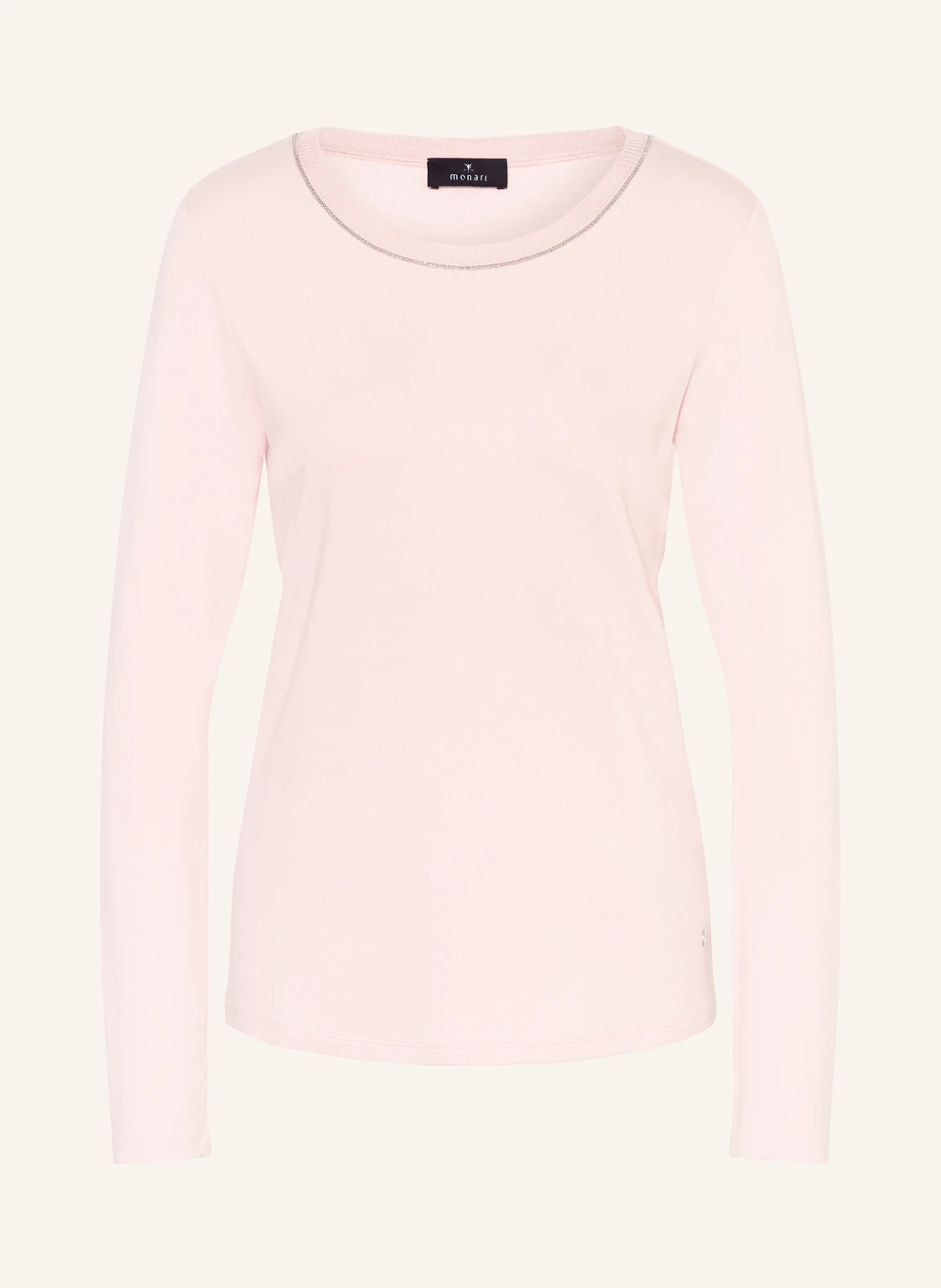 monari Longsleeve mit Schmucksteinen