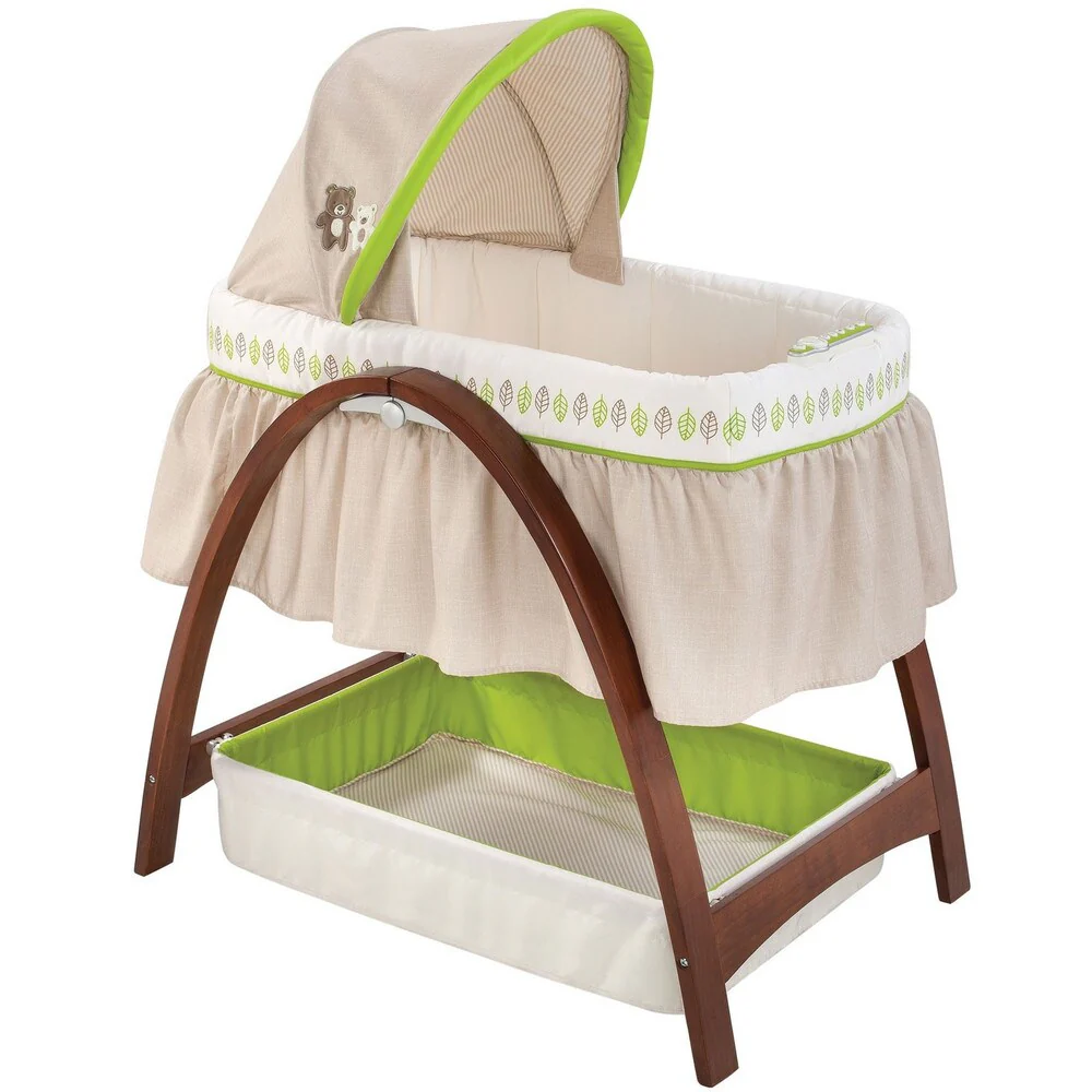 Summer Infant Motion Bassinet in Bentwood