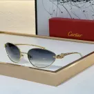 Cartier  Metal Cutout Frame  Sunglasses