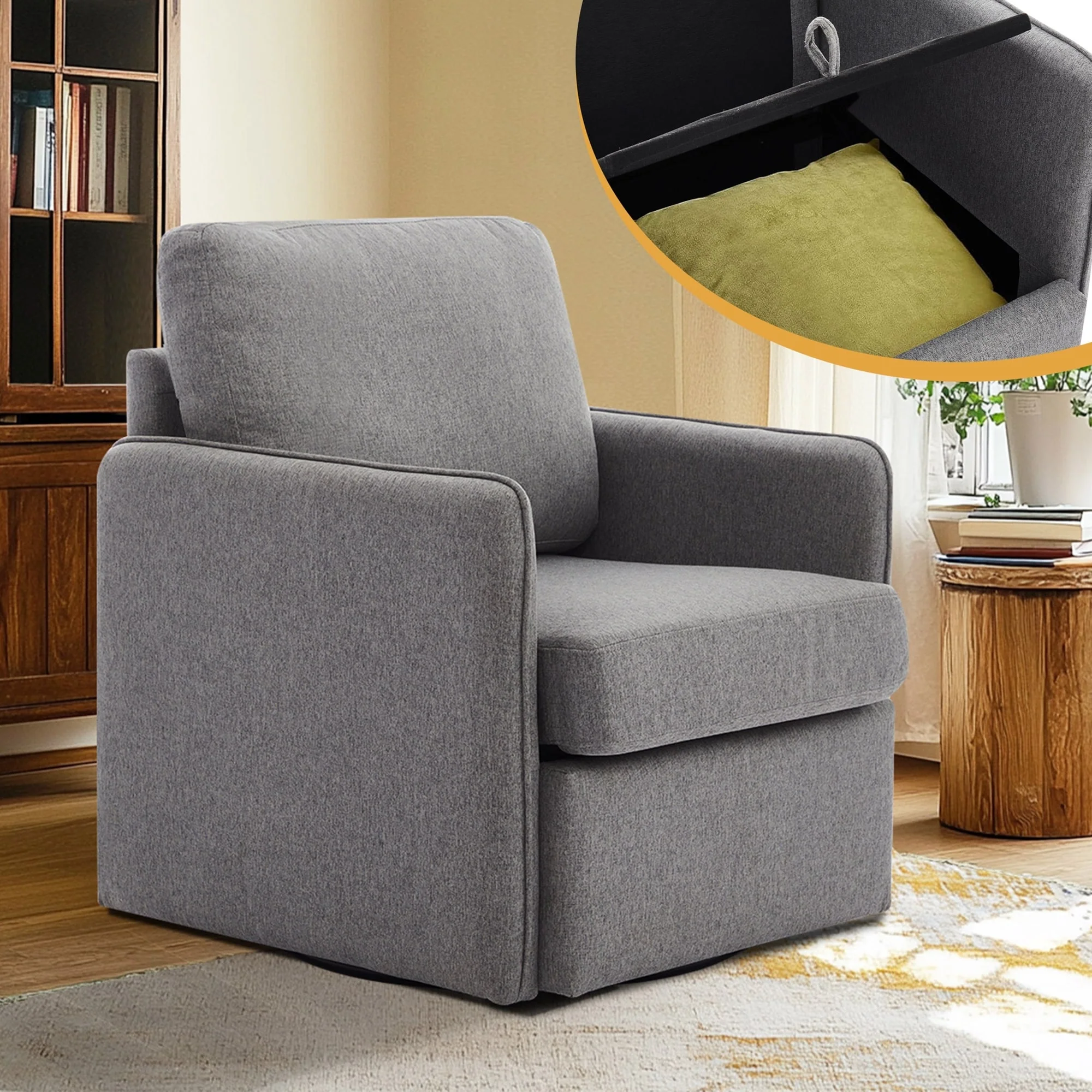 Swivel Accent Chair,single Sofa chair