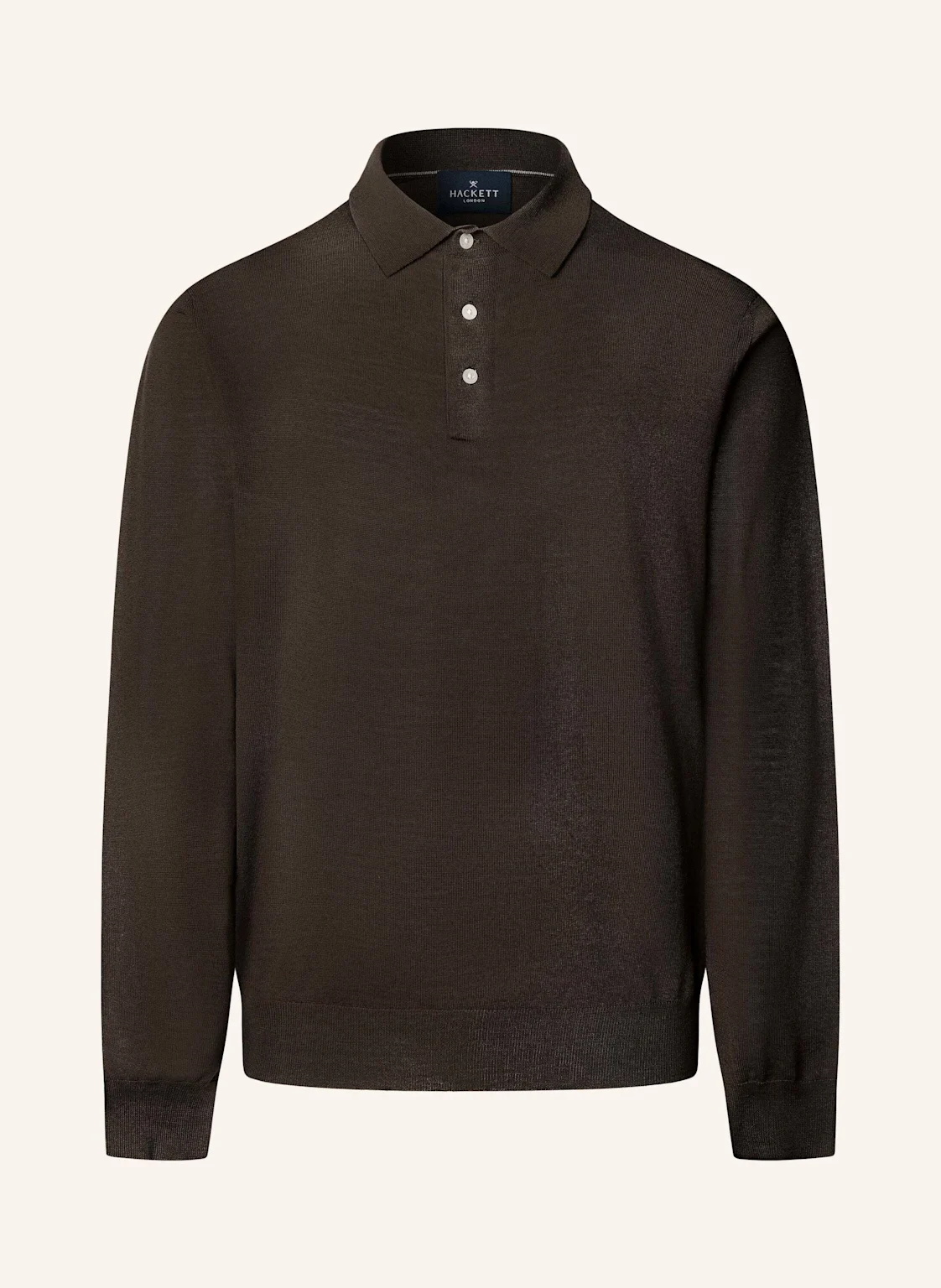 HACKETT LONDON Pullover MERINO SILK LS POLO
