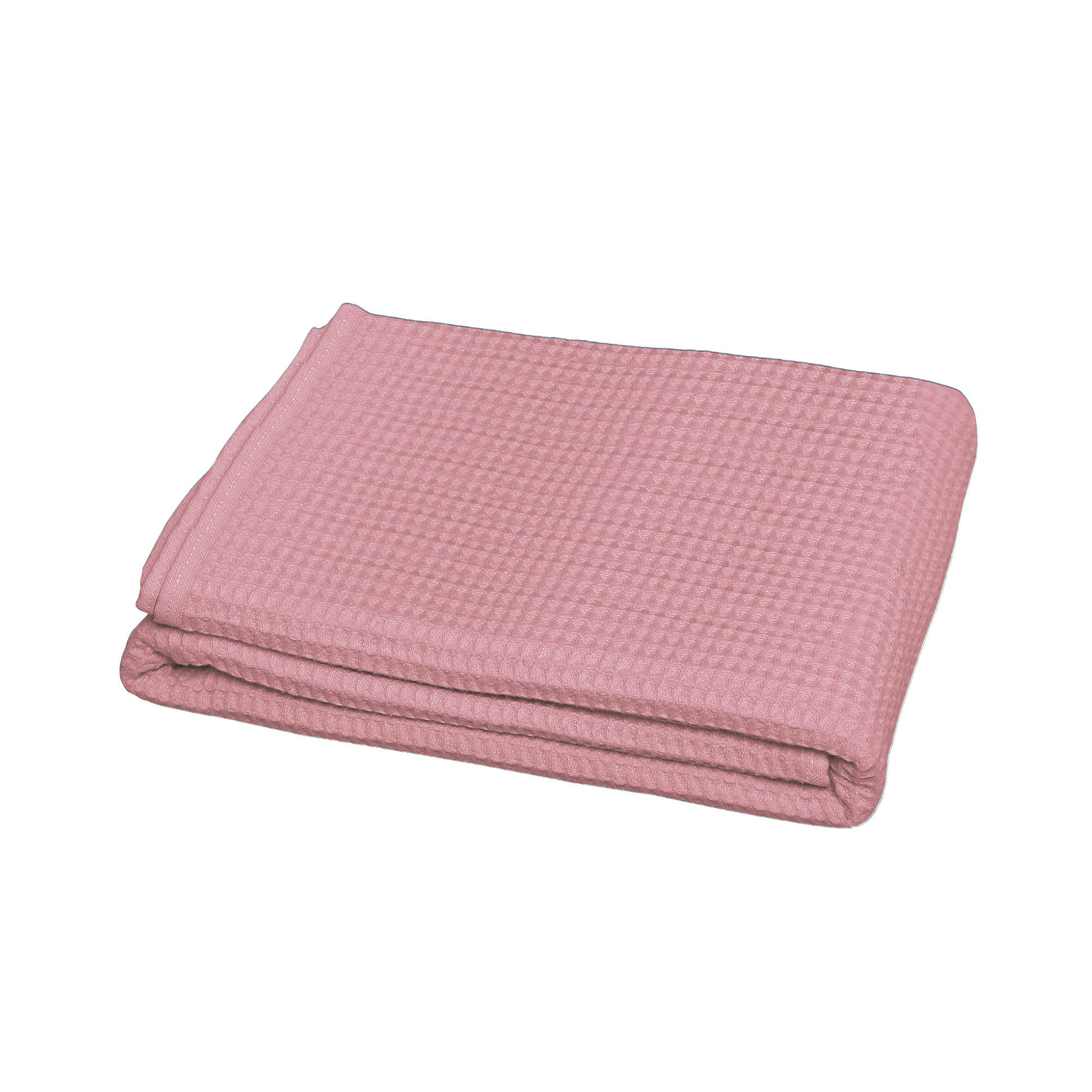 ESPRIT NID D'ABEILLE - Serviette de toilette en coton BIO 70x140 cm Litchi