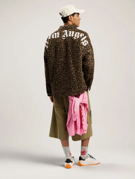 Classic Logo Animalier Overshirt