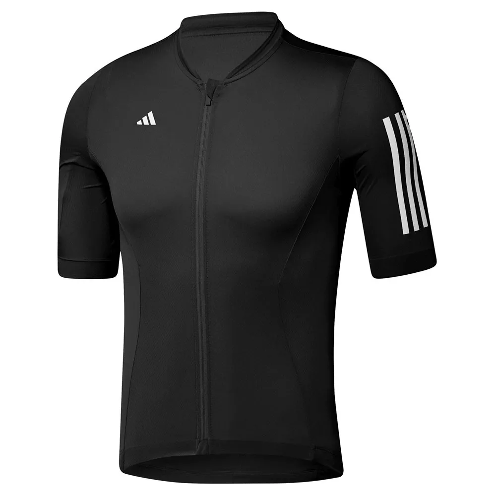 adidas Tempo 3 Stripes short sleeve jersey