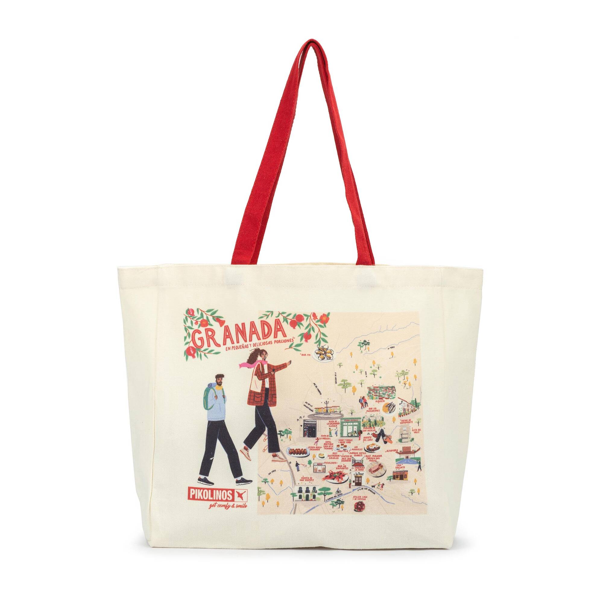 SMILING - Bolsa de algodón orgánico #SmilingCities