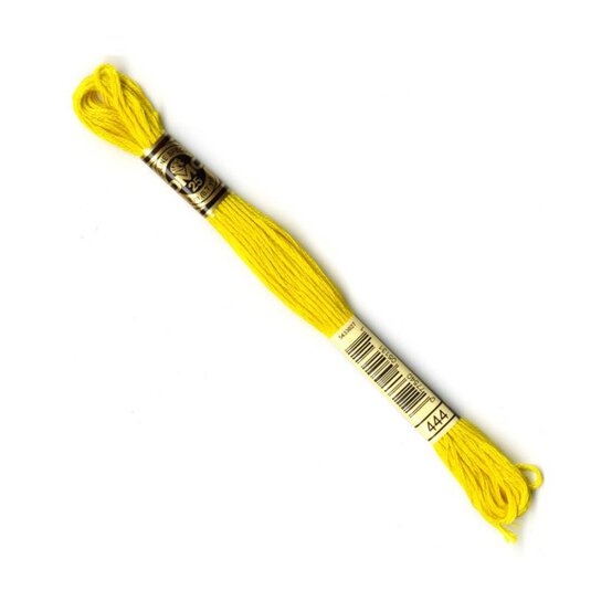 DMC Yellow Mouline Special 25 Cotton Thread 8m (444)