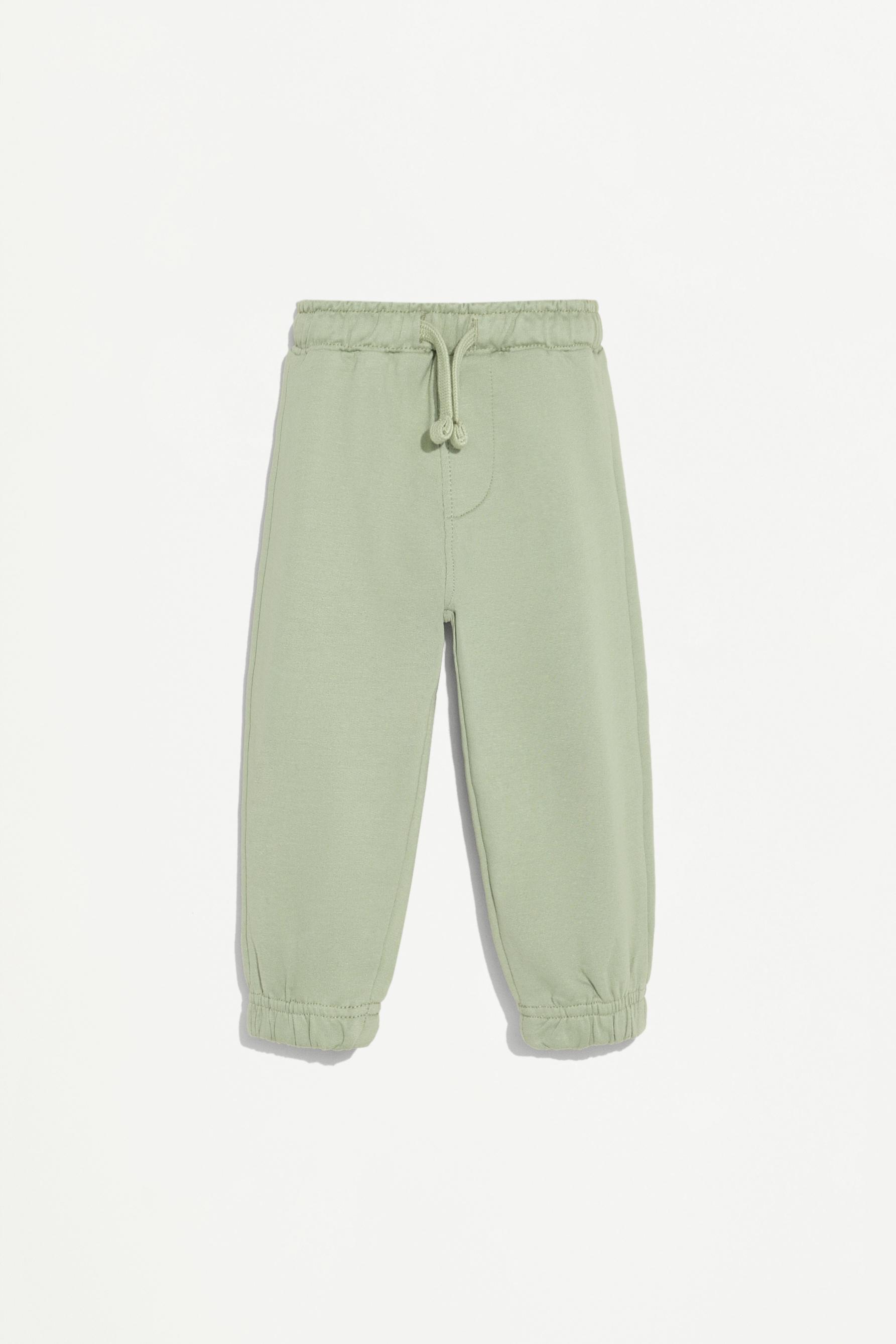 Pack 4 pantalones felpa lisos