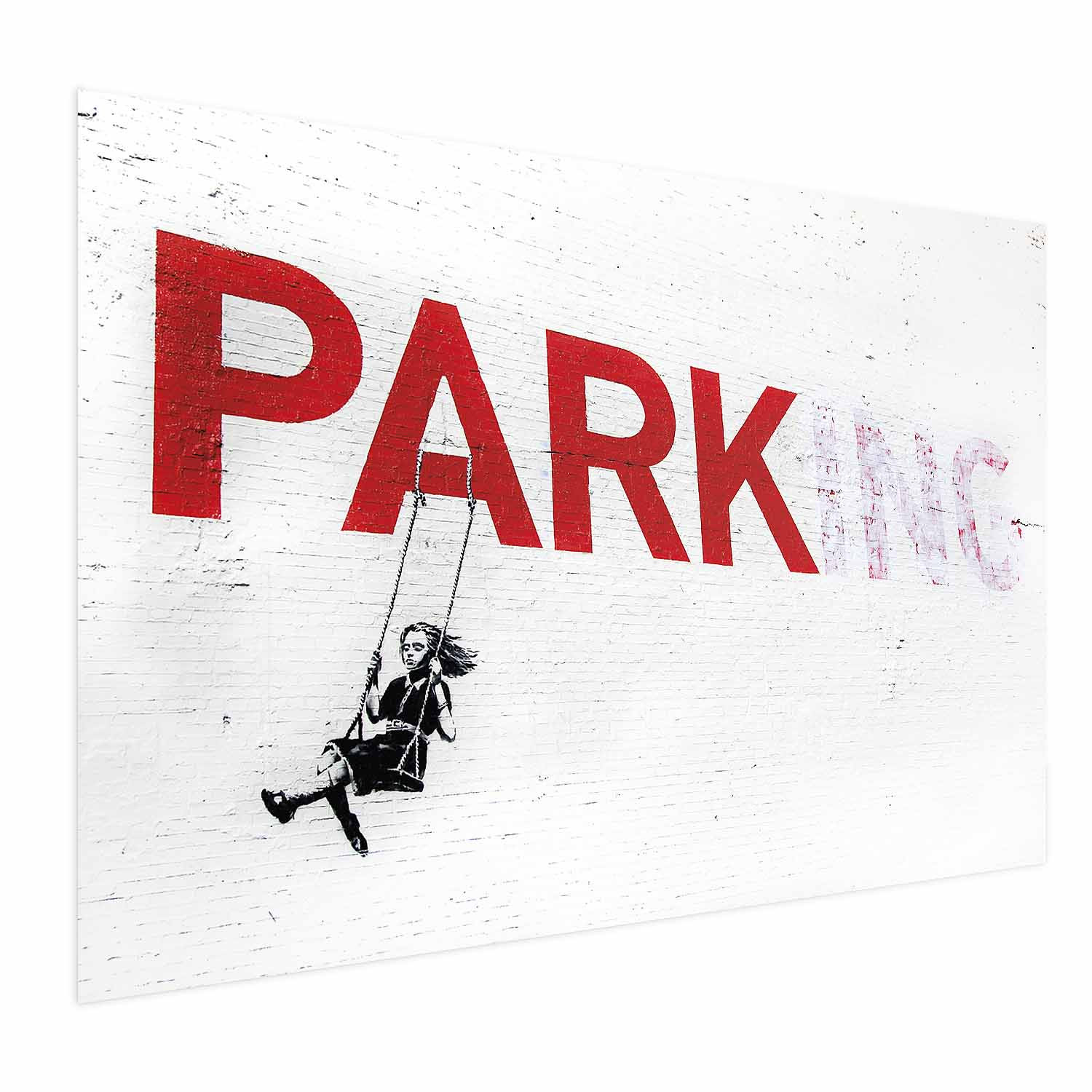 Plakat Parking 30x21 cm