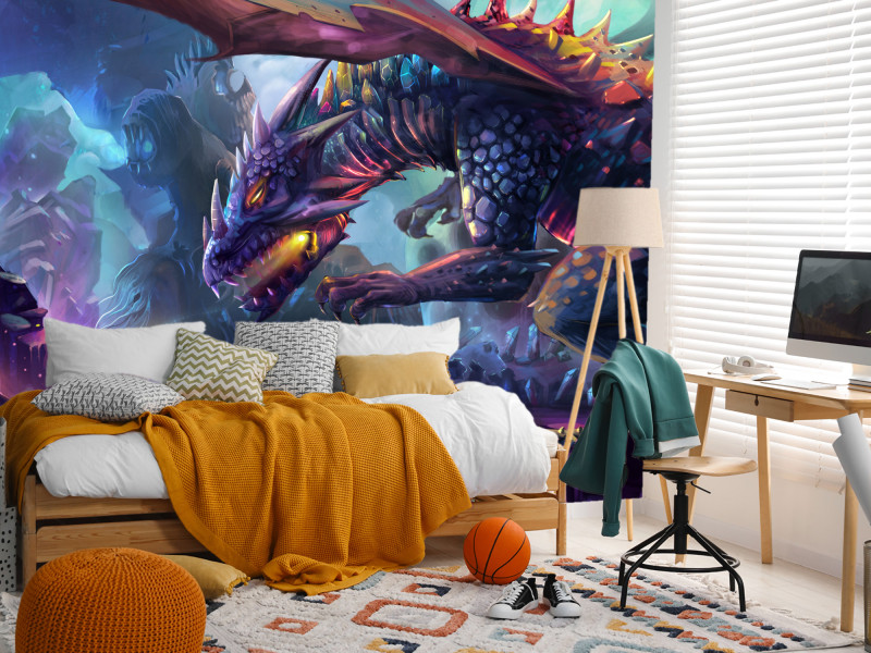 Fototapeta Fantastyczny smok 100x70cm