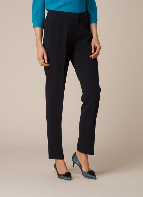 Evie Navy Trousers
