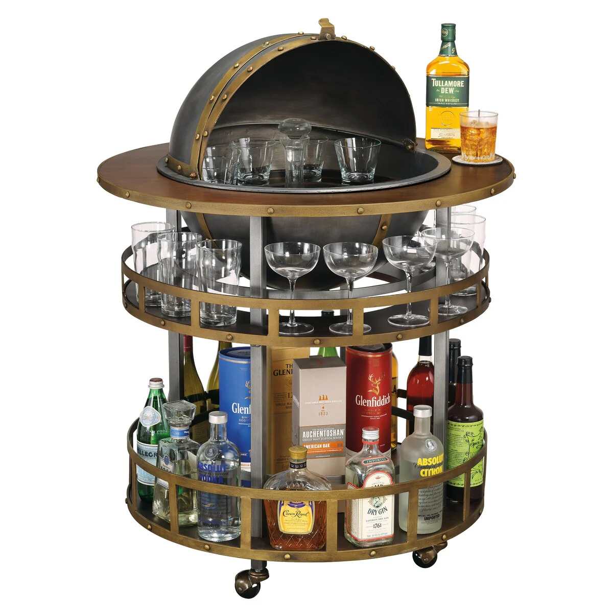 Howard Miller Globe Bar Cart