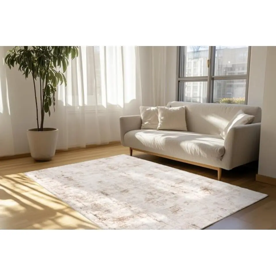 Pierre Cardin Vloerkleed Lalee - Laagpolig 80x150 cm Taupe