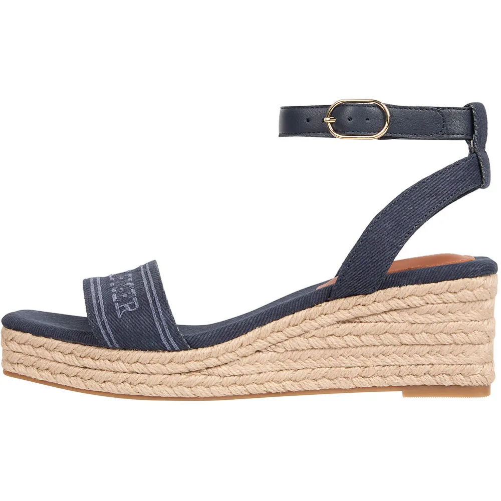Tommy Hilfiger FW0FW08805 esparto wedge sandals