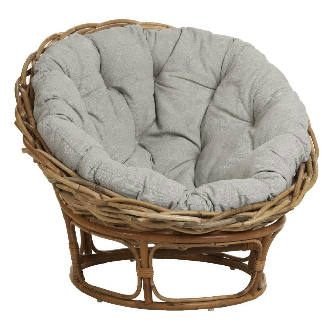 MEXICO - Fauteuil-loveuse en rotin