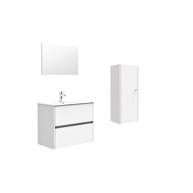 Meuble lave-mains Ivan avec miroir et colonne AYOR BATHROOM