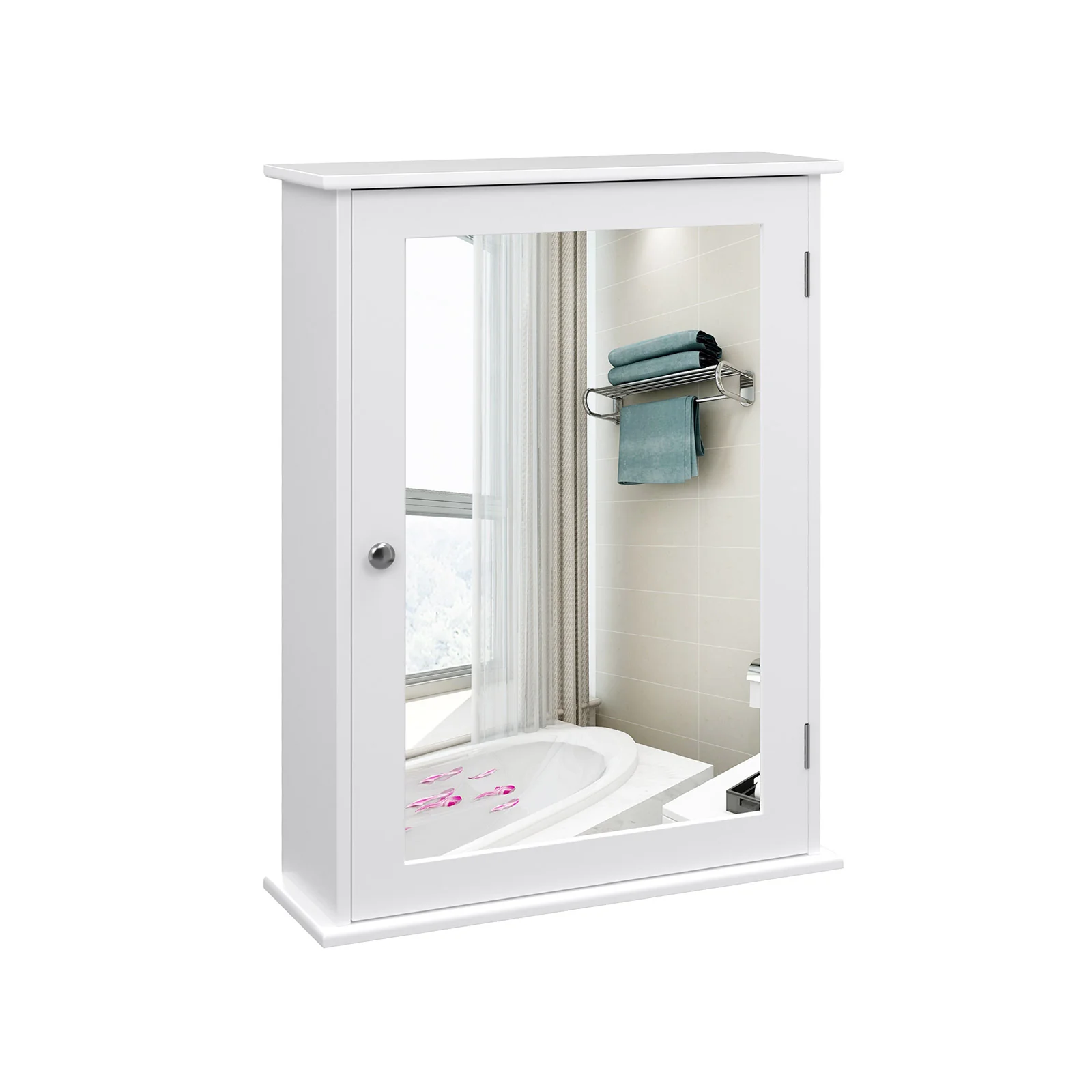 Meuble salle de bain miroir