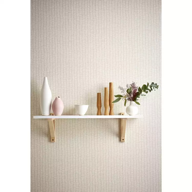 Scion Tocca Linen Cream Wallpaper