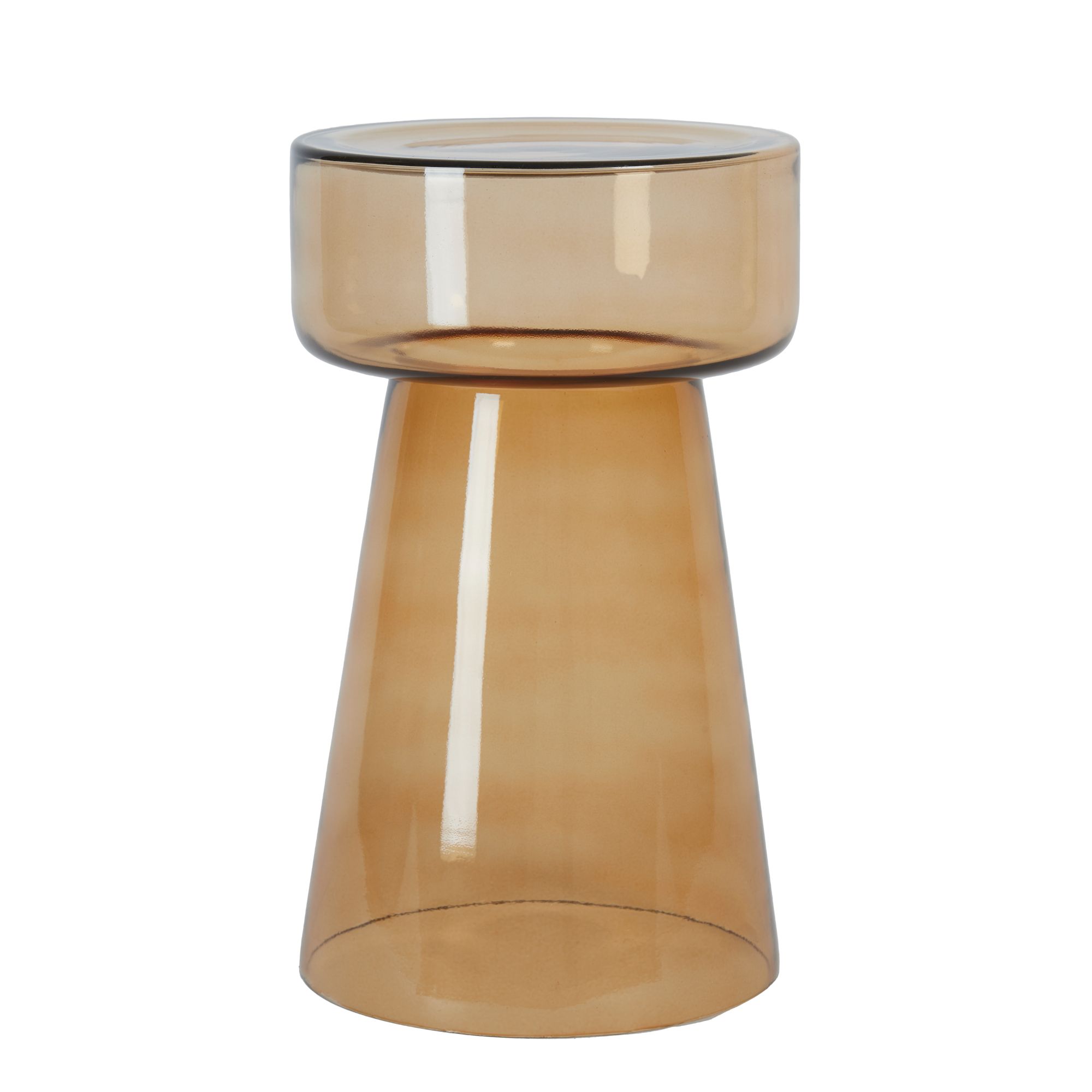 Light & Living bijzettafel Dakwa - geel - Ø30cm
