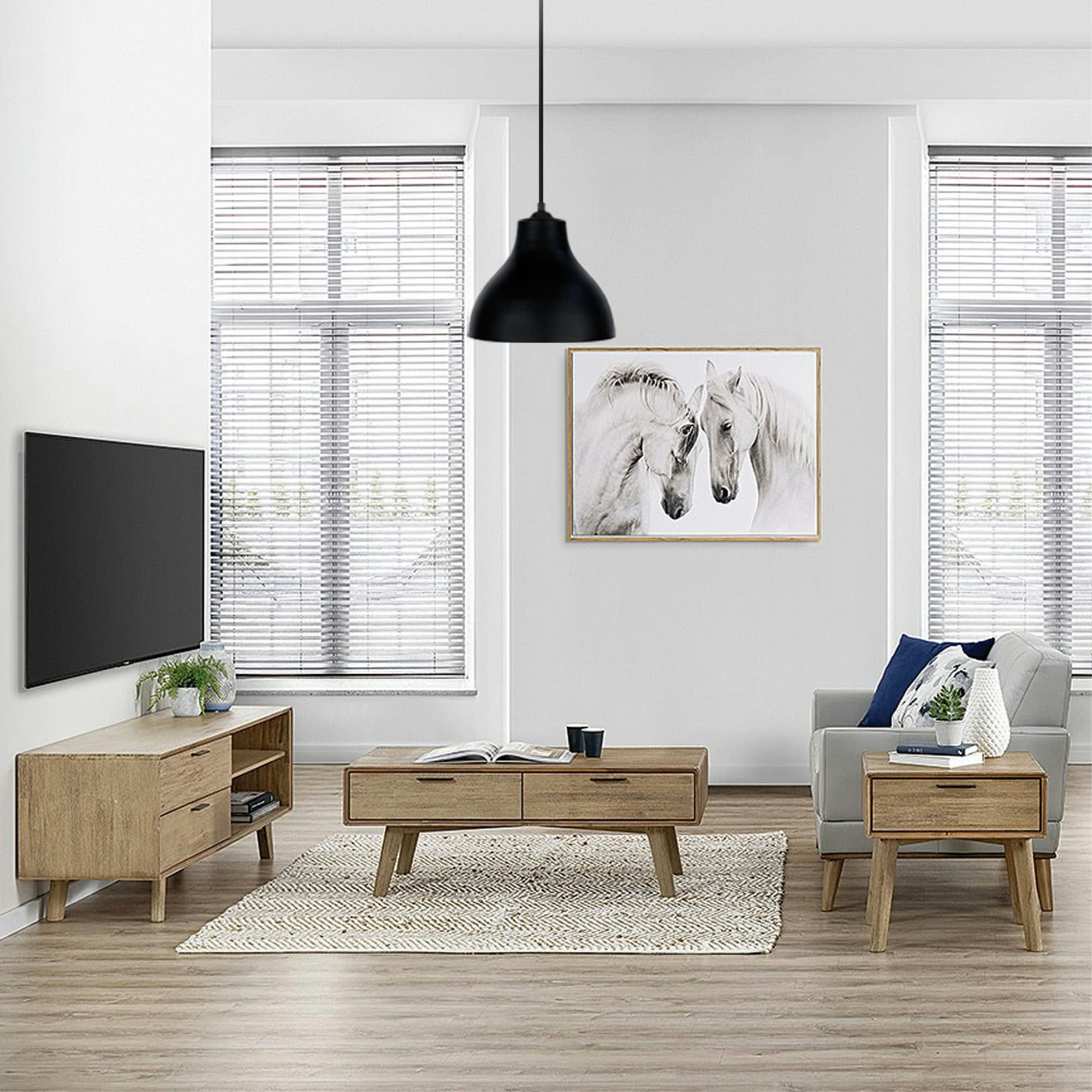 TOSELIA - Suspension métal noir