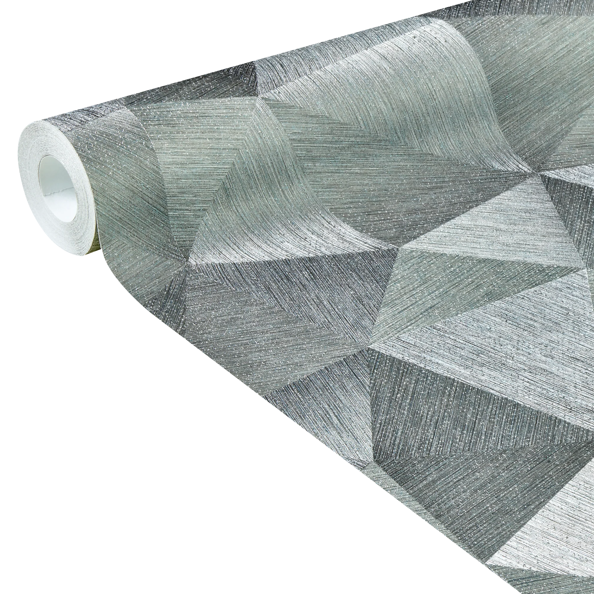 Papier peint intissé EKYNOX coloris argent
