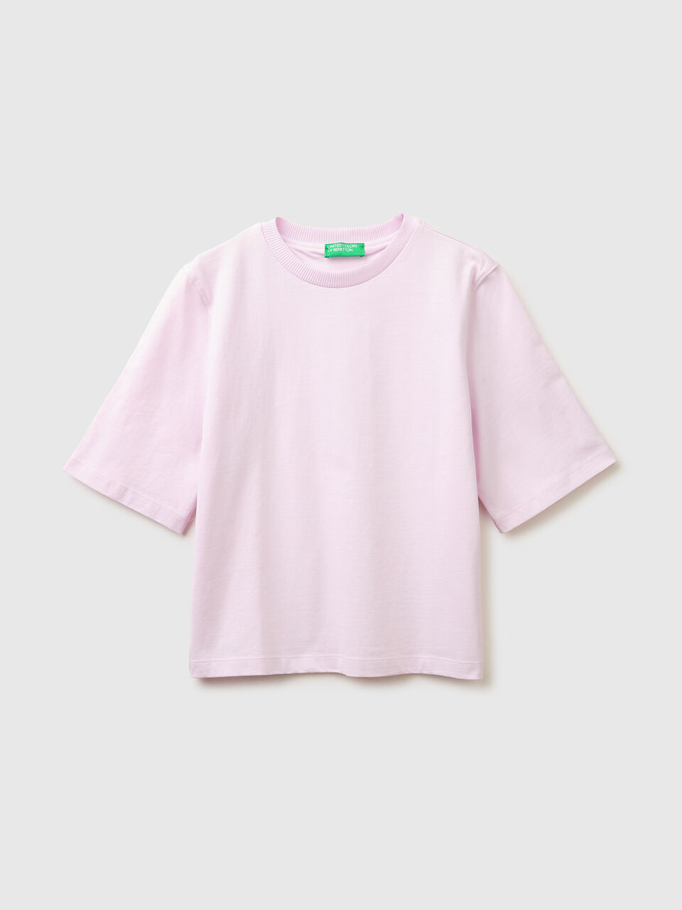 100% cotton boxy fit t-shirt