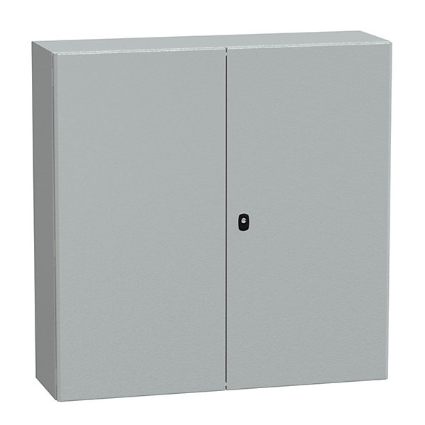 Nsys3d101030dp Coffret Métallique étanche Ip55 - 1000x1000x300 - 2 Portes - Plaque Fournie - Spacial S3d - Schneider Electric