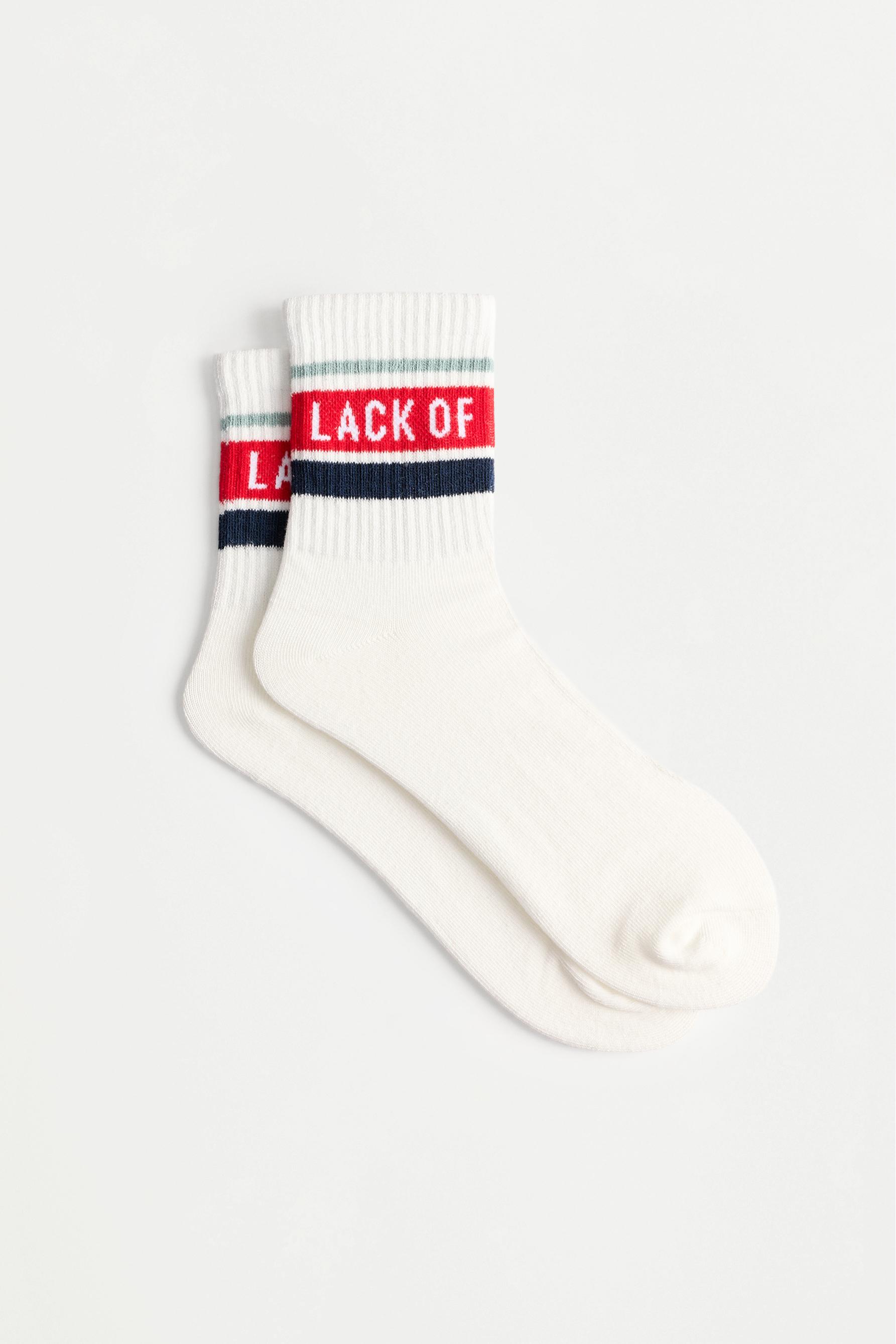 Calcetines largos texto (Pack 4)