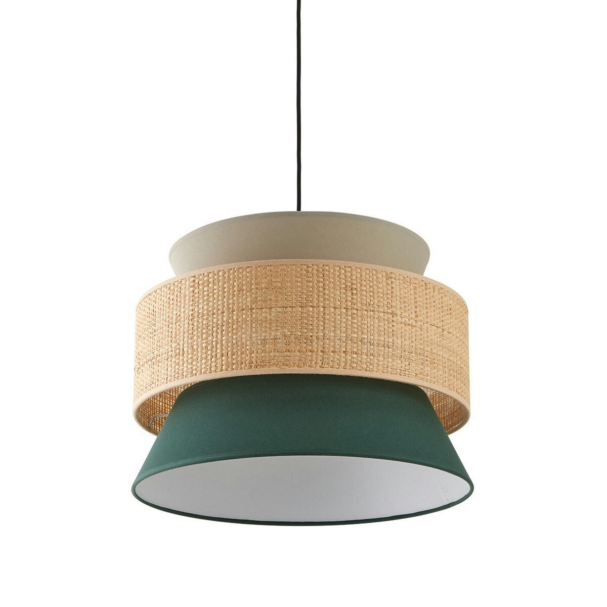 Suspension / Abat-jour double Ø40 cm, Dolkie