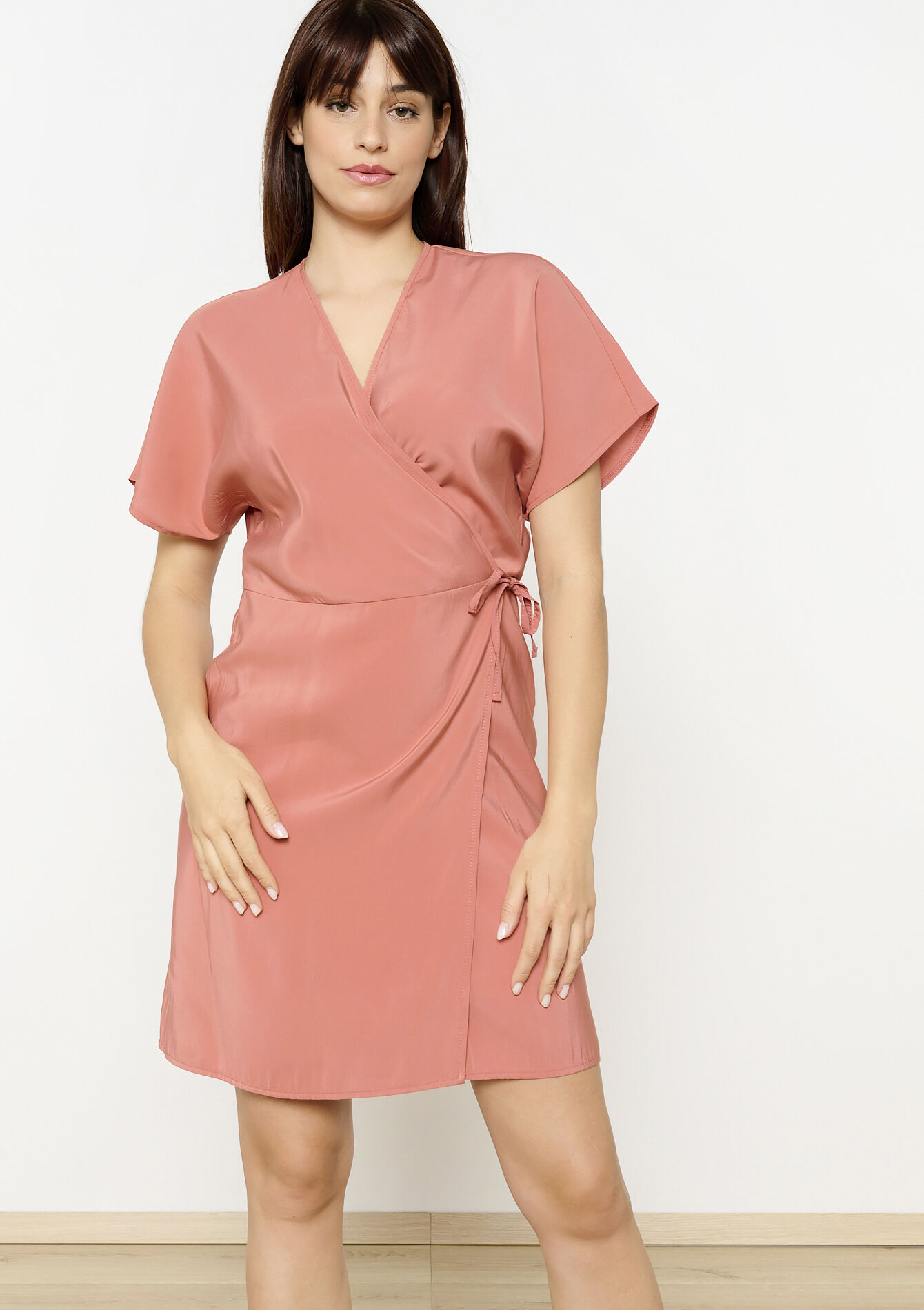 Wikkeljurk met soepele snit