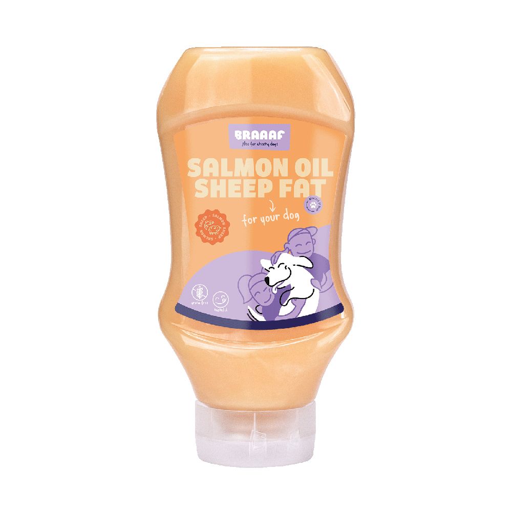 Braaaf Duo Salmon Oil & Sheep Fat Dog Food Sauce