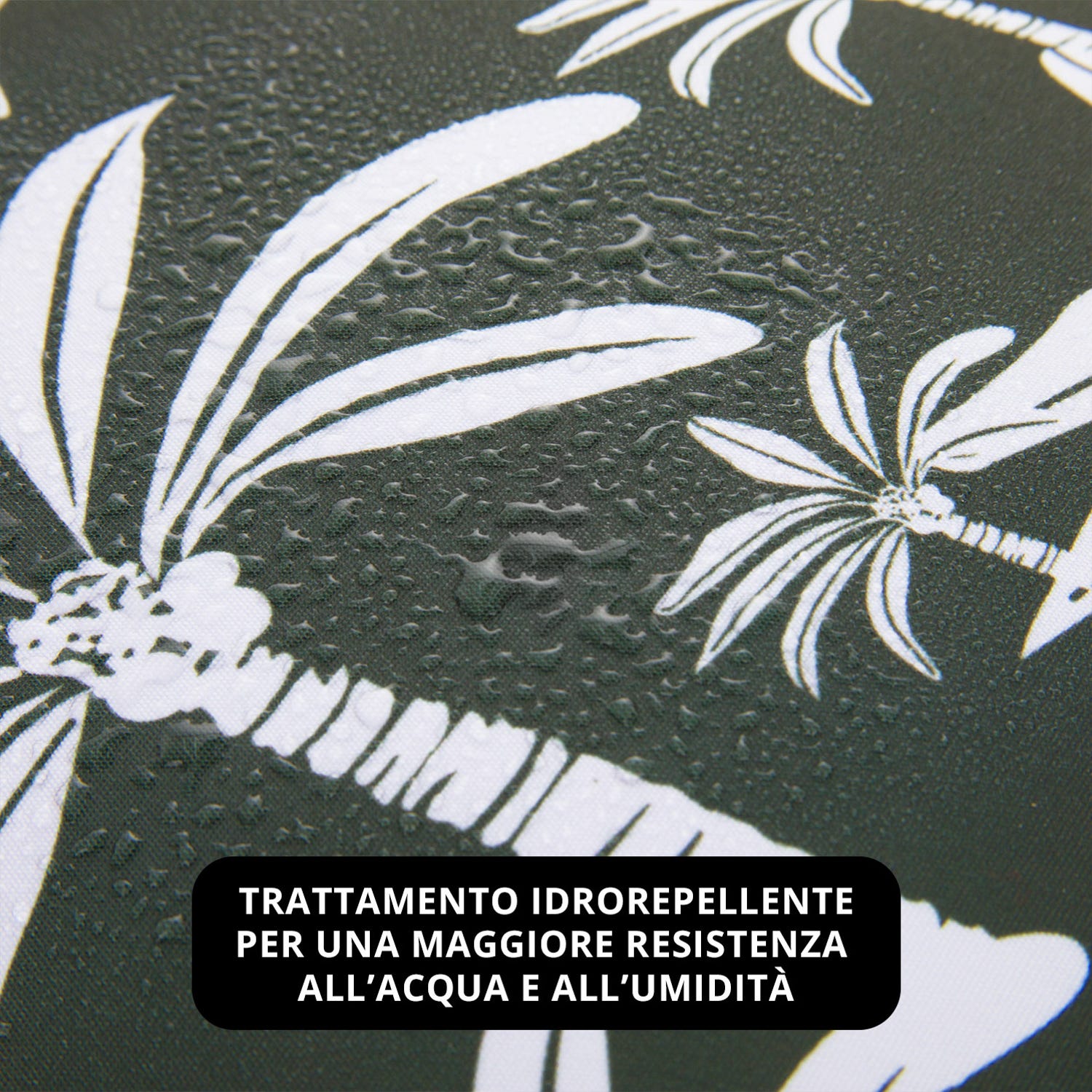 Cuscino sedia idrorepellente 40x40 cm grigio