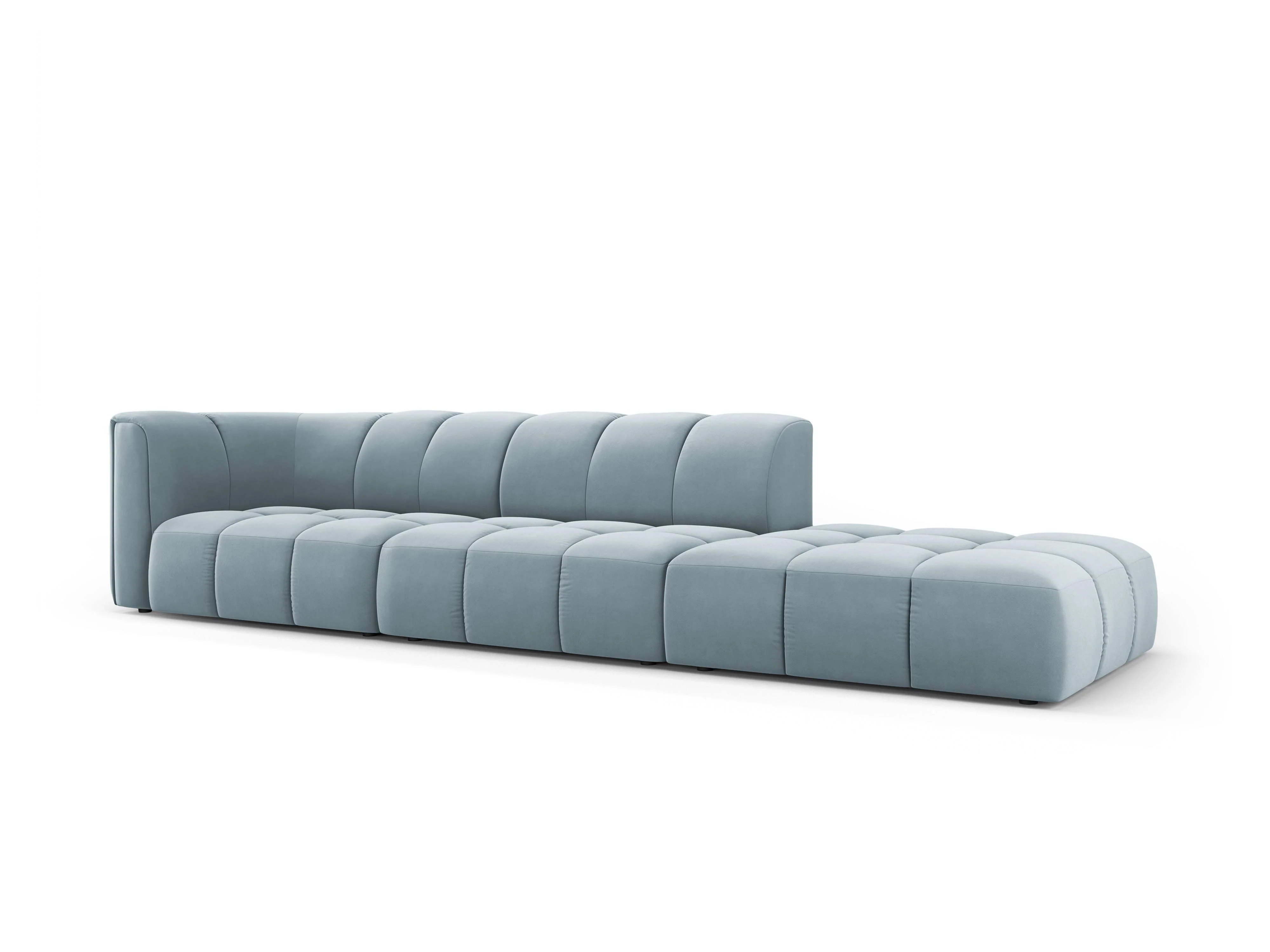 Hoekbank Francesca velvet rechts 4-zits