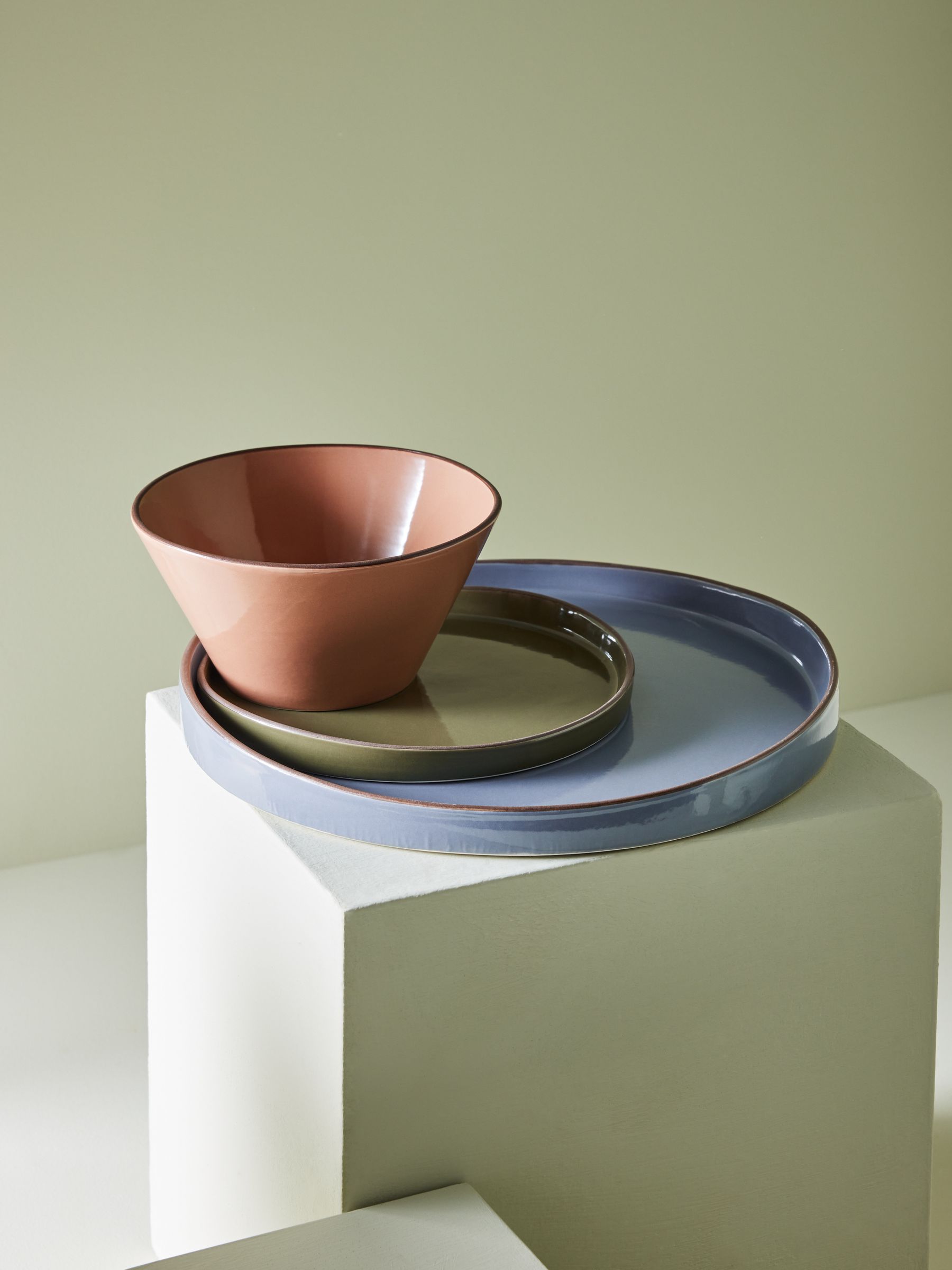 Millo 12 Piece Dinner Set in Mixed Colour