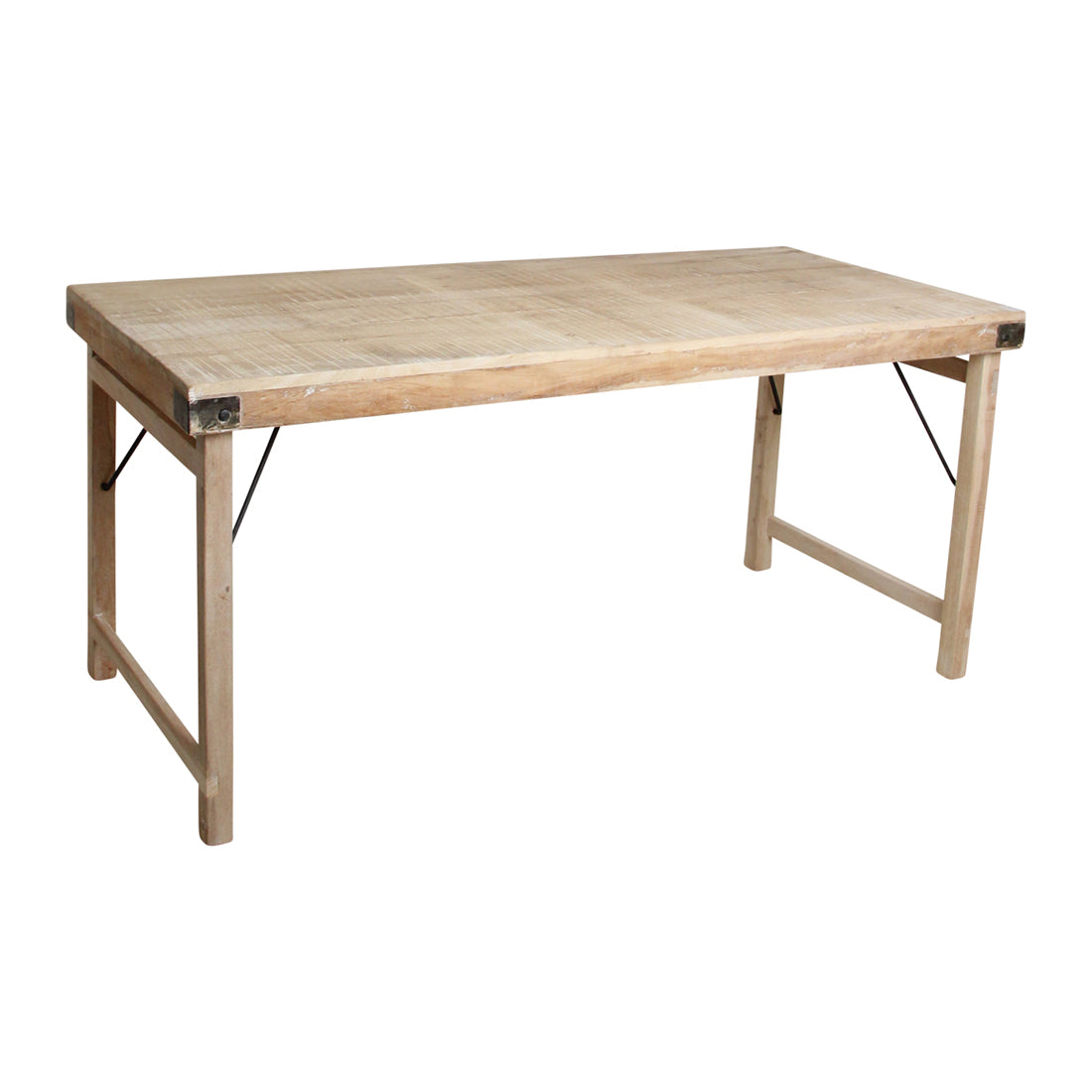 Raw Materials Limewash Eettafel Inklapbaar 165 x 75 cm