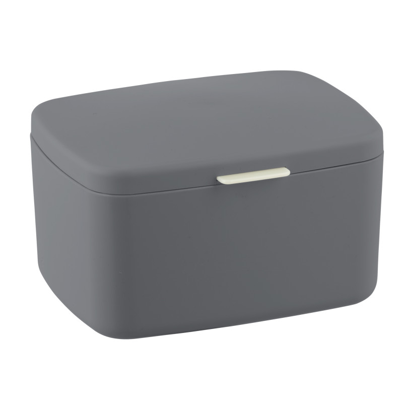 Box de rangement Barcelona avec couvercle anthracite WENKO