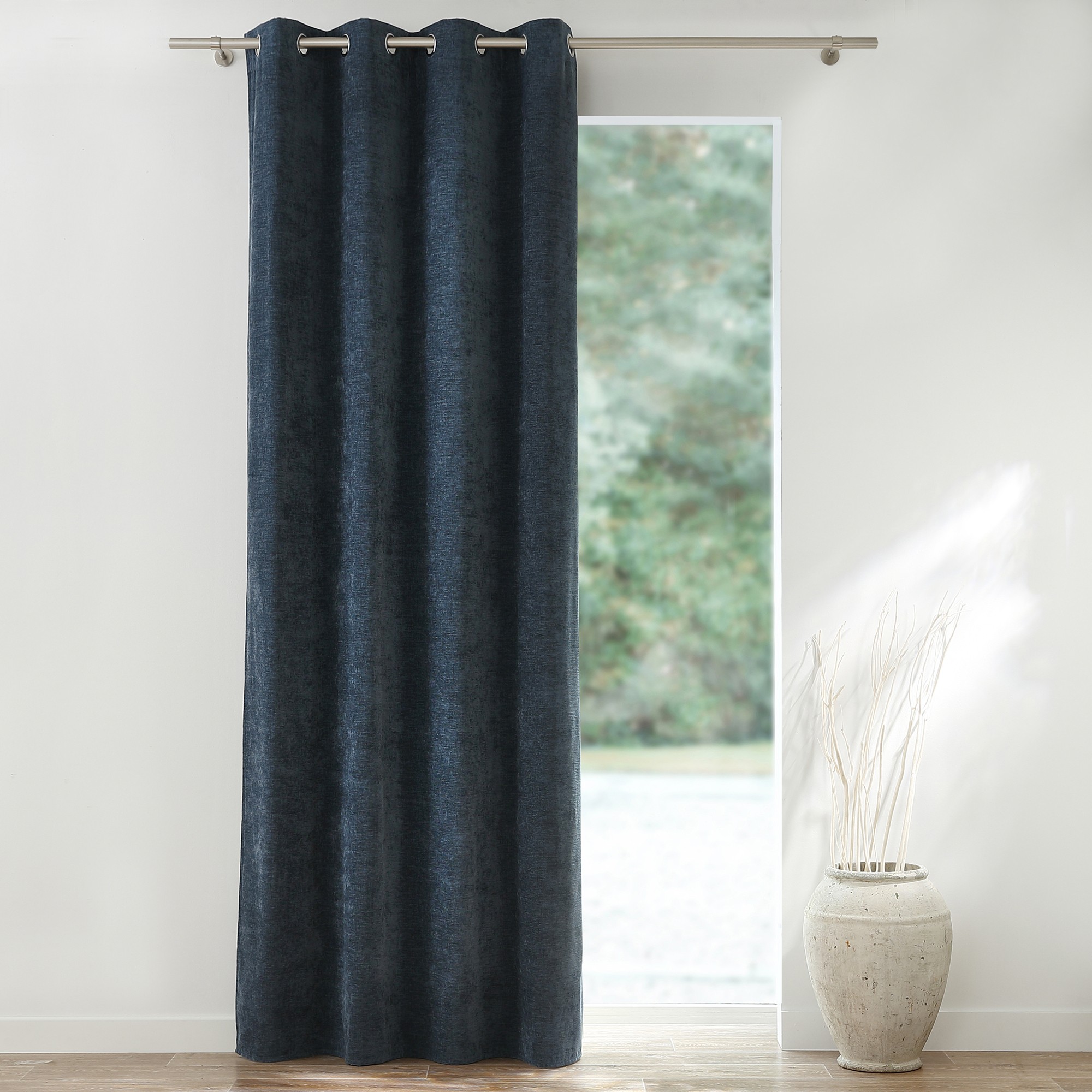 Rideau en fil effet chenille