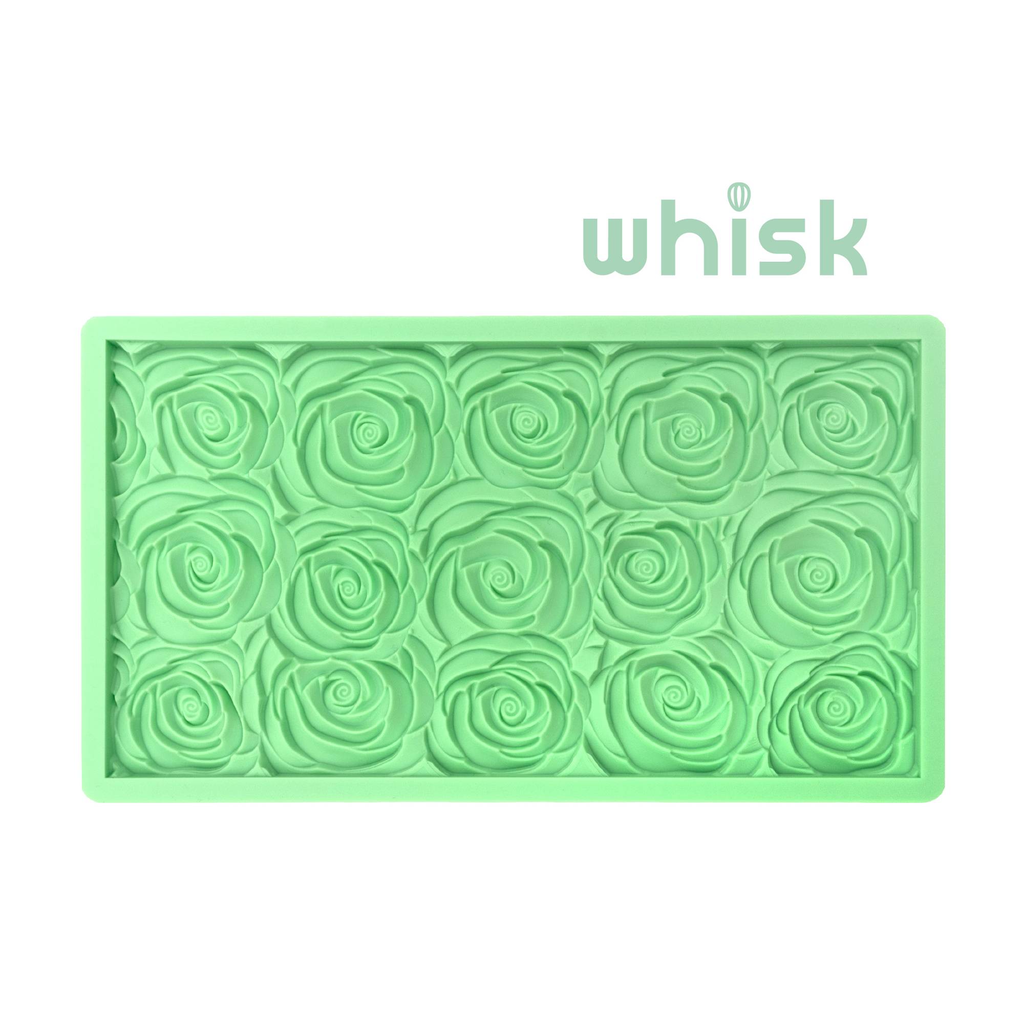 Whisk Rose Silicone Fondant Mould