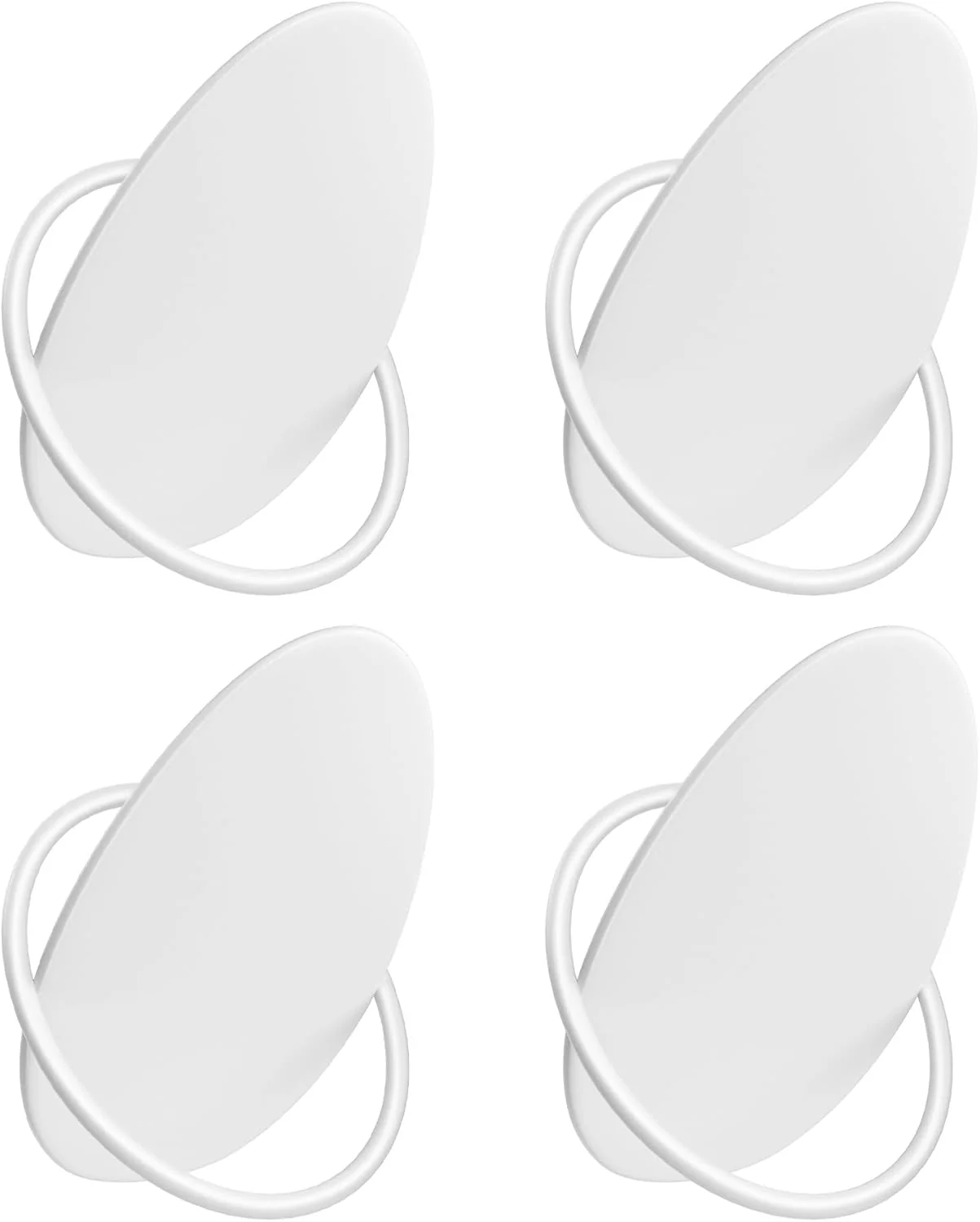 SONGMICS HOME Lot de 4 crochets muraux pour manteaux