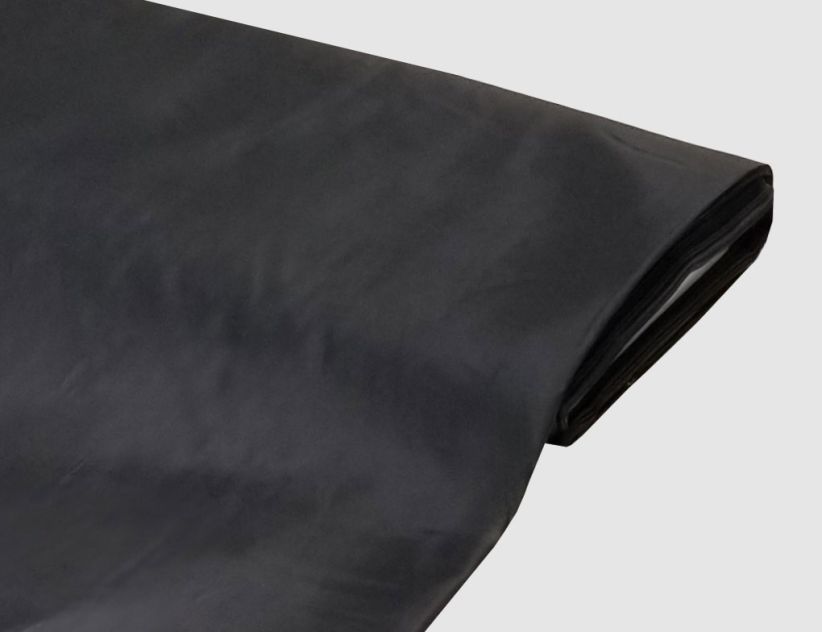 Futterstoff Uni Schwarz