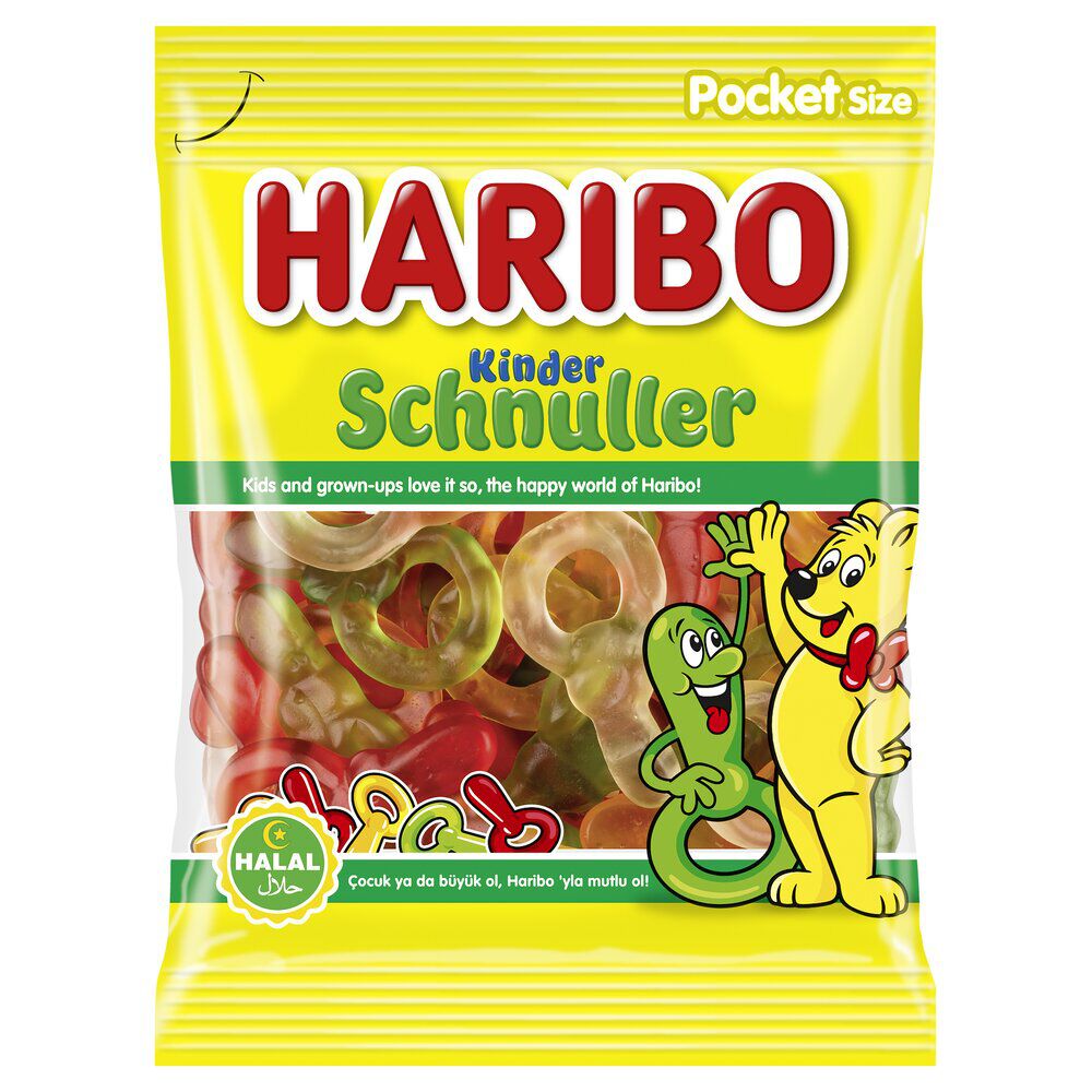 Bonbon Haribo Kinder Schnuller halal 100g