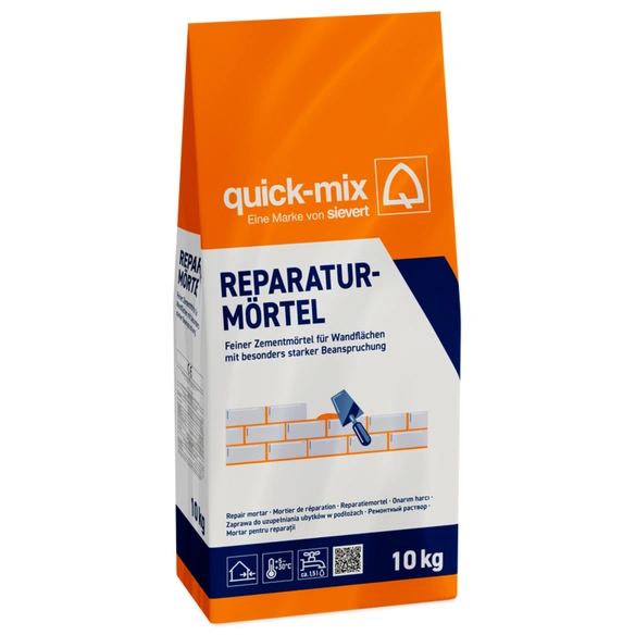 Mörtel, Reparaturmörtel, grau