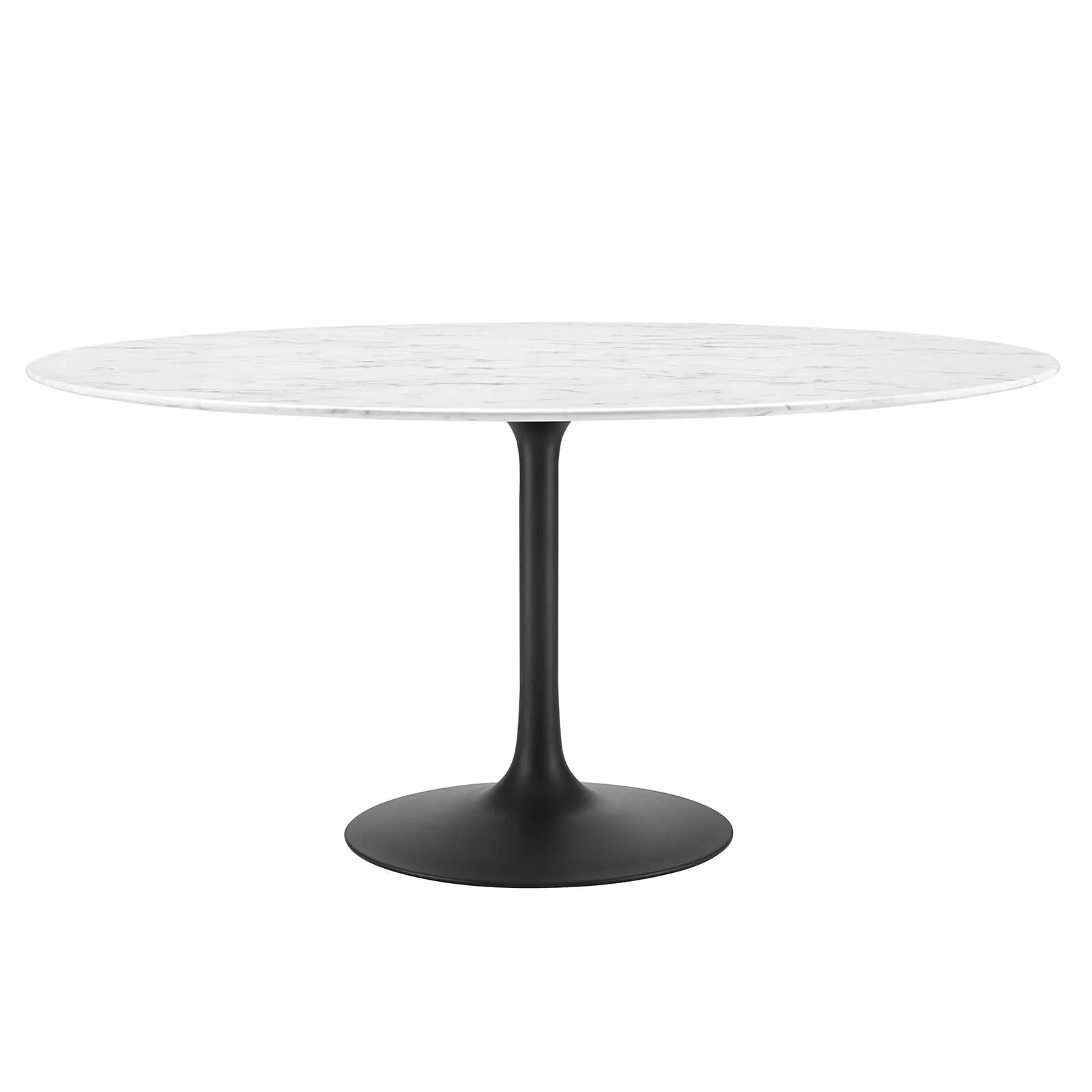 60 Round Artificial Marble Dining Table