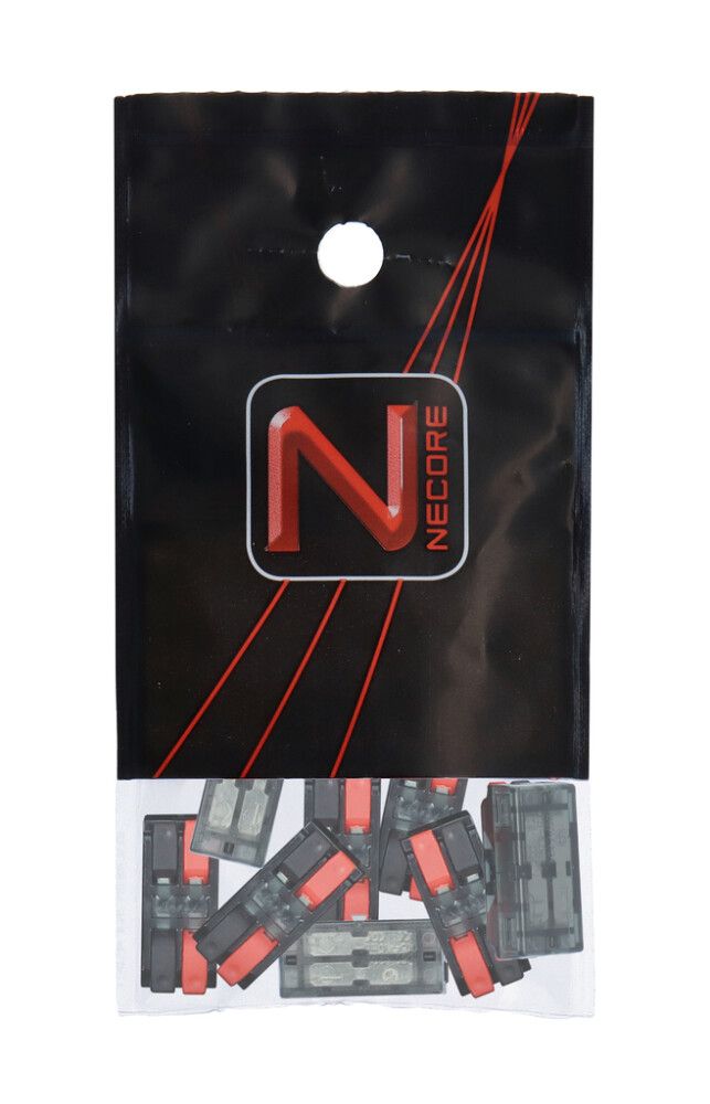 KOBLINGSKLEMME NECORE 2-POL 0.2-2.5MM2 10STK