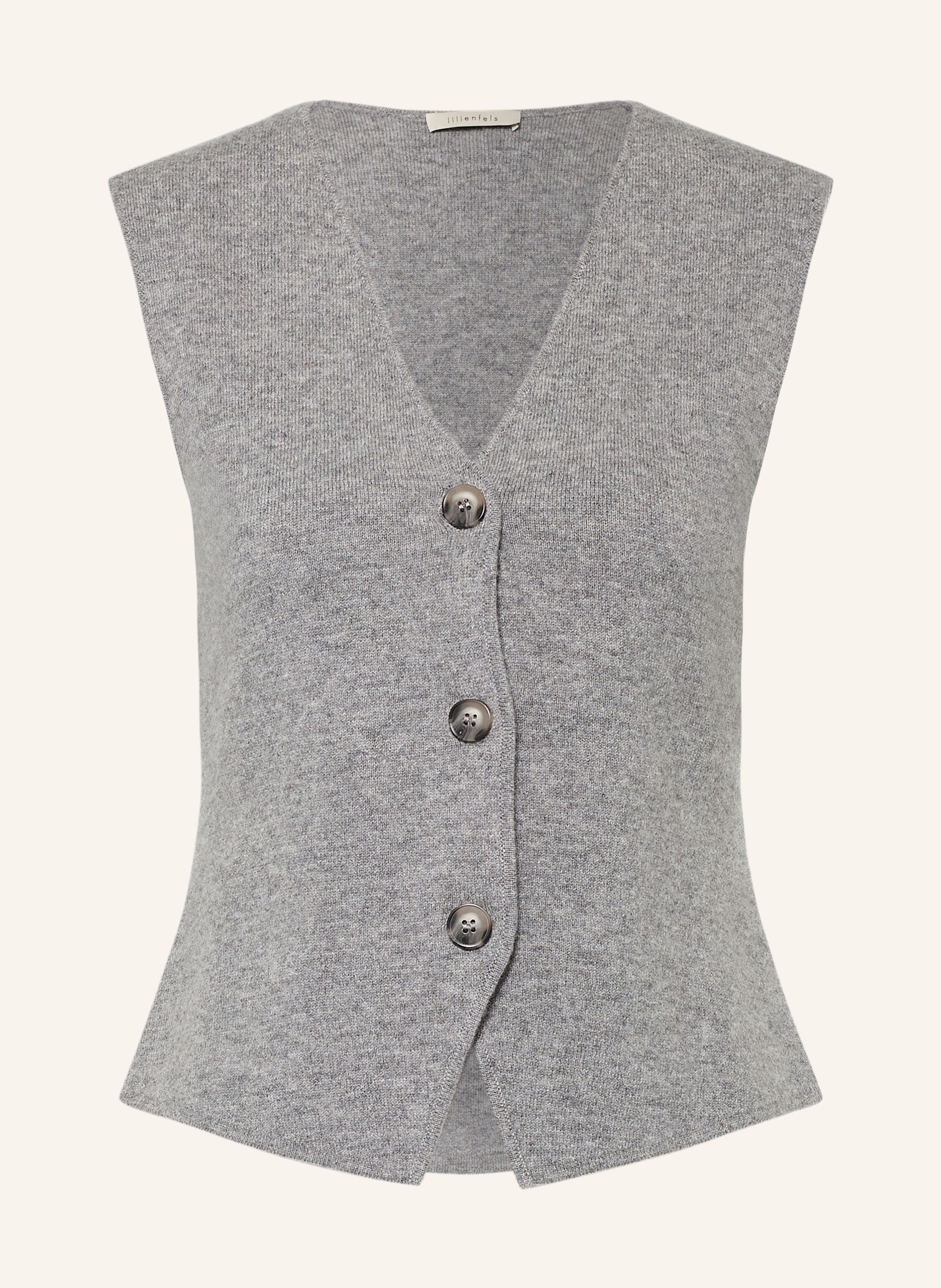 lilienfels Strickweste mit Cashmere
