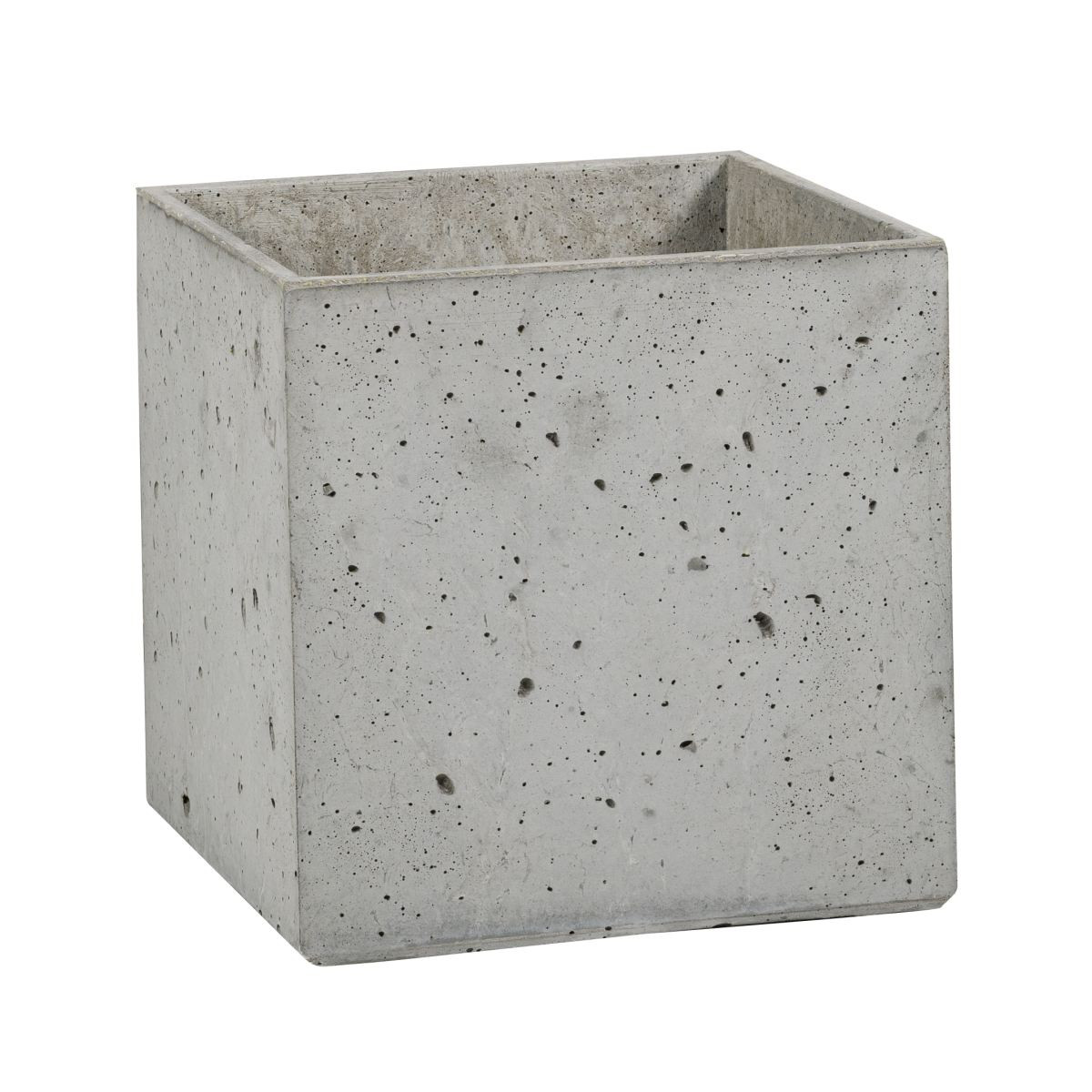 Donica Betonowa Zewnętrzna Zadora BOX S 35x35x35 szary naturalny