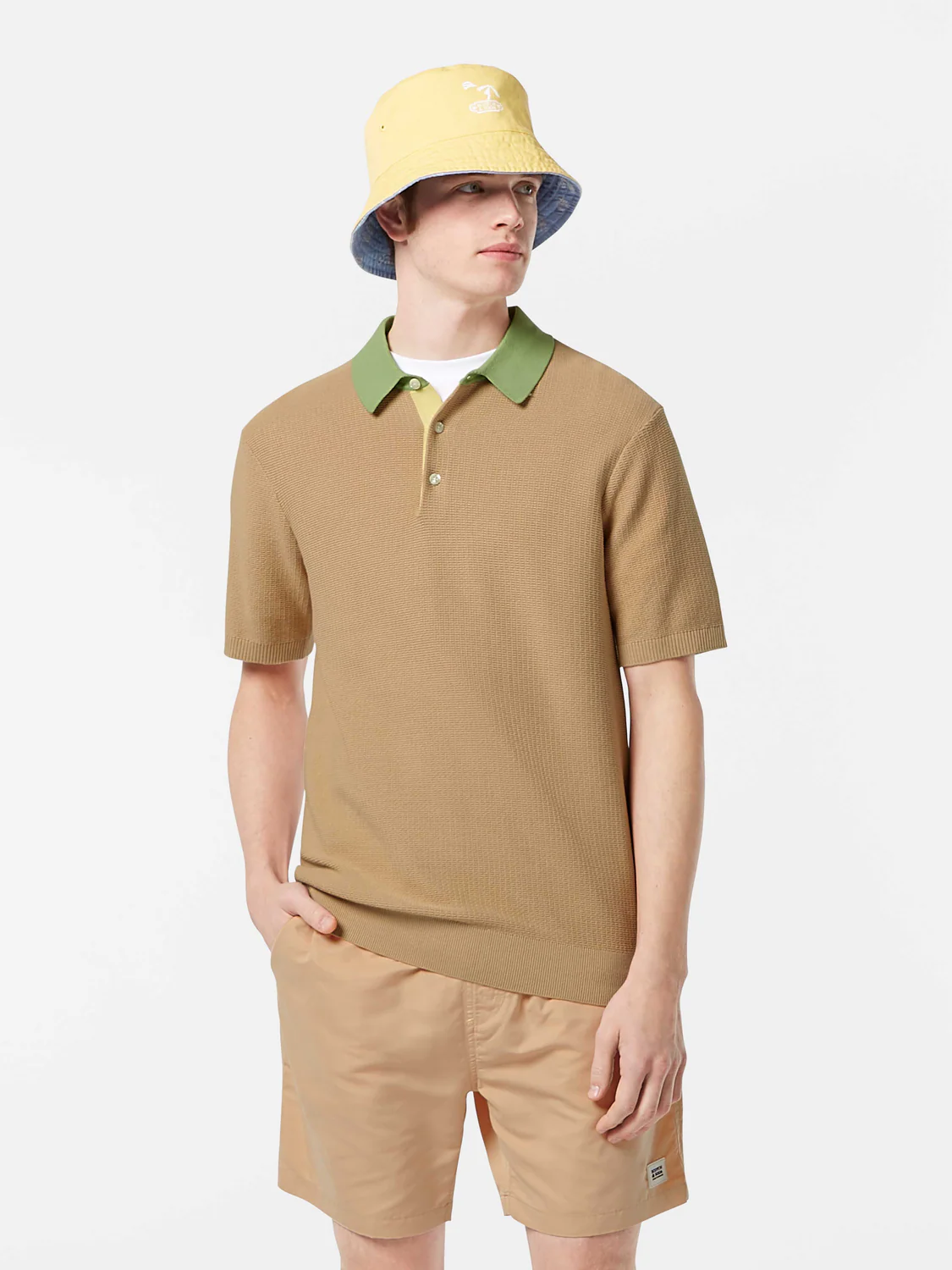 Structured Knit Polo