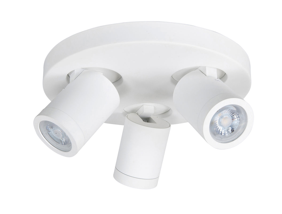 Highlight spot Oliver - 3 lichts - 25 x 13  cm - wit